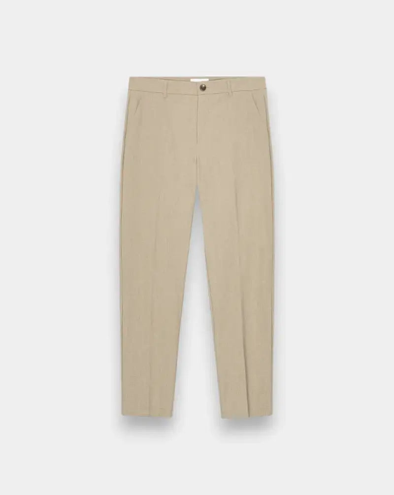 Pantalon Les Deux Como Reg Mini Check Pants 1001322 810 LES DEUX