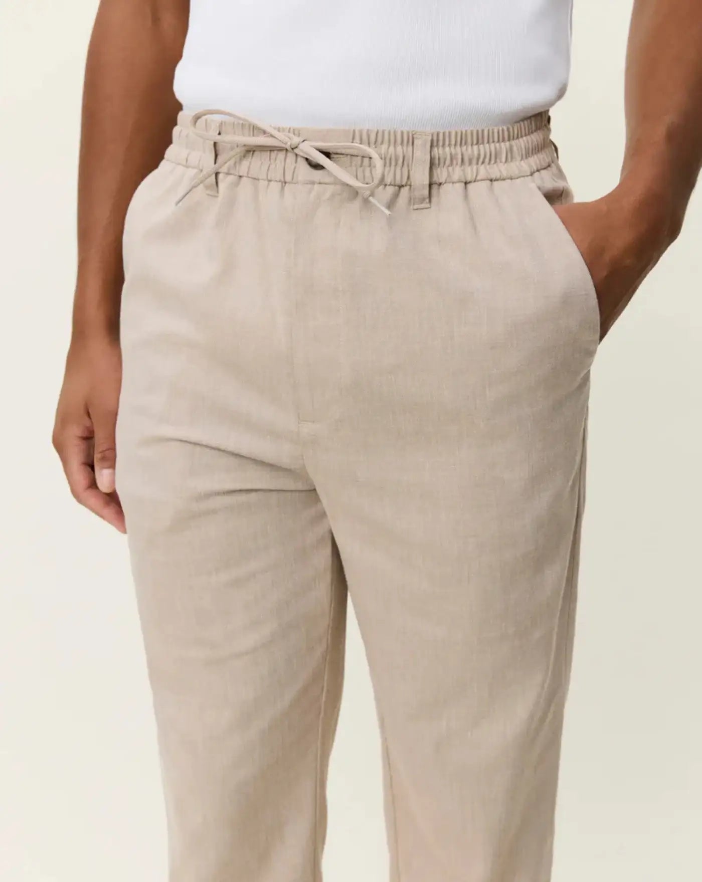 Pantalon Les Deux Como Tapered Slub Pants 1001340 815 LES DEUX