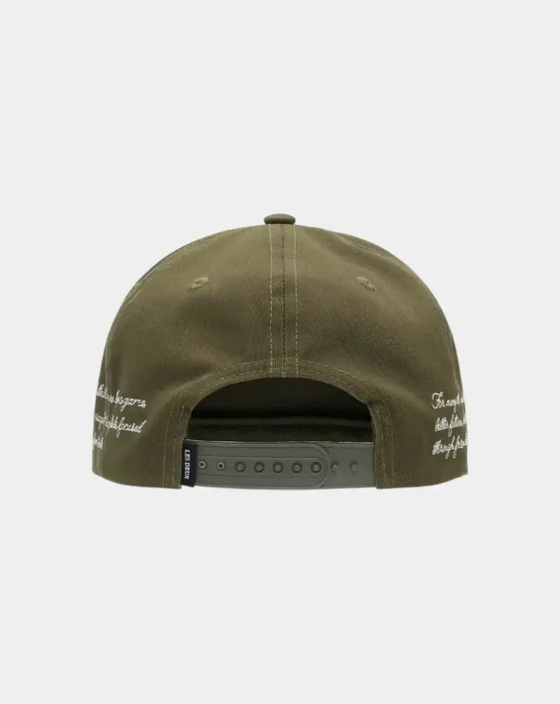 Gorra Les Deux Basketball Player Letterman Cap 1001437 522OLIVE NIGHT LES DEUX