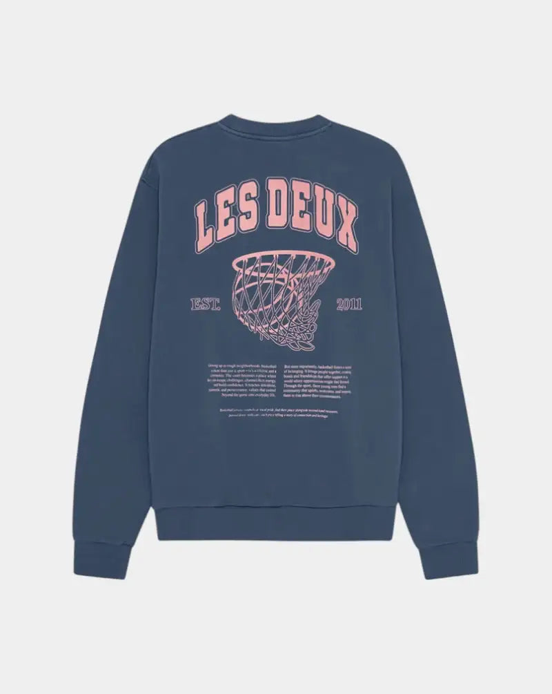 Sudadera Les Deux Brady Hoop Sweatshirt 1001474 430DARK DENIM BLUE LES DEUX