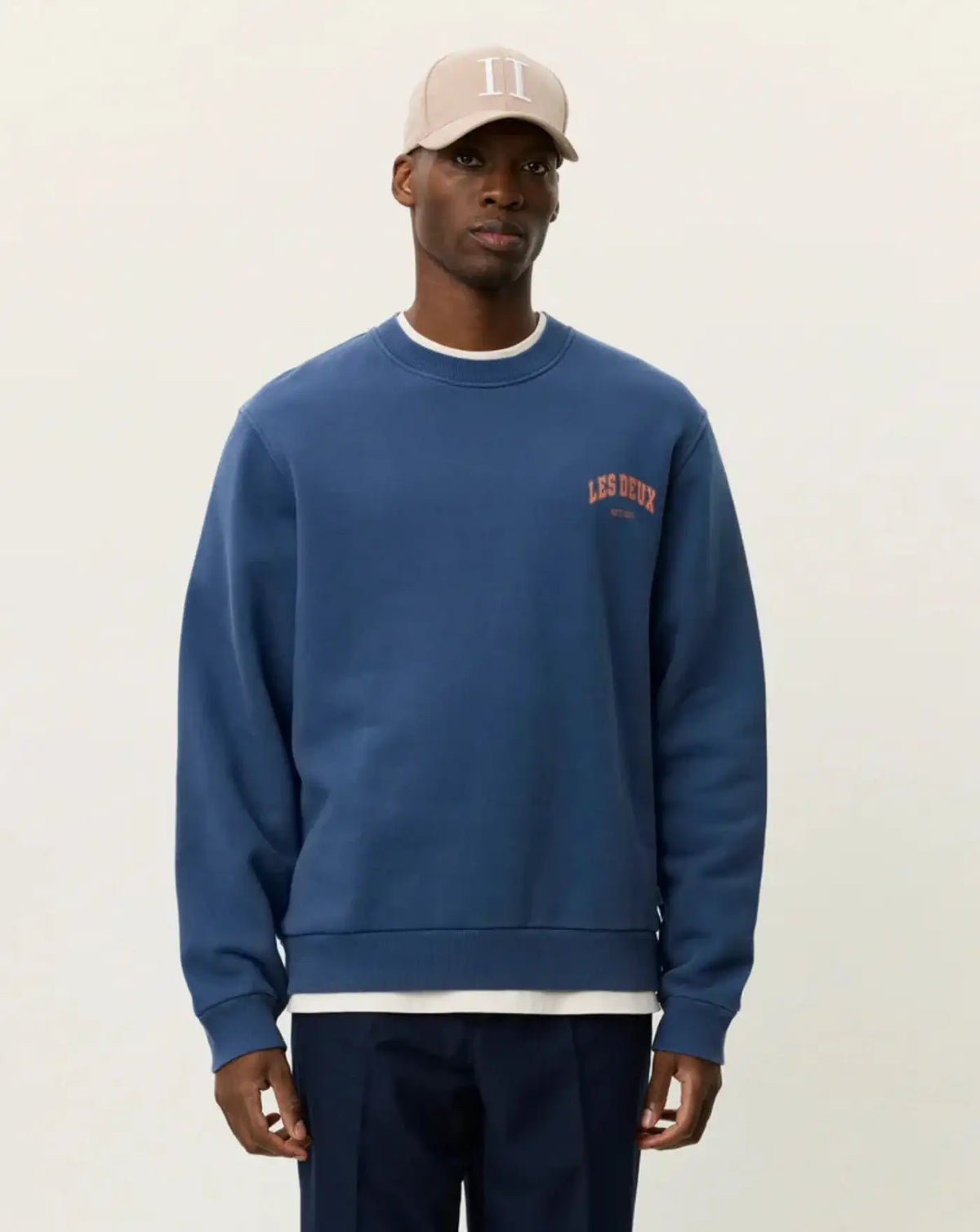 Sudadera Les Deux Brady Hoop Sweatshirt 1001474 430DARK DENIM BLUE LES DEUX