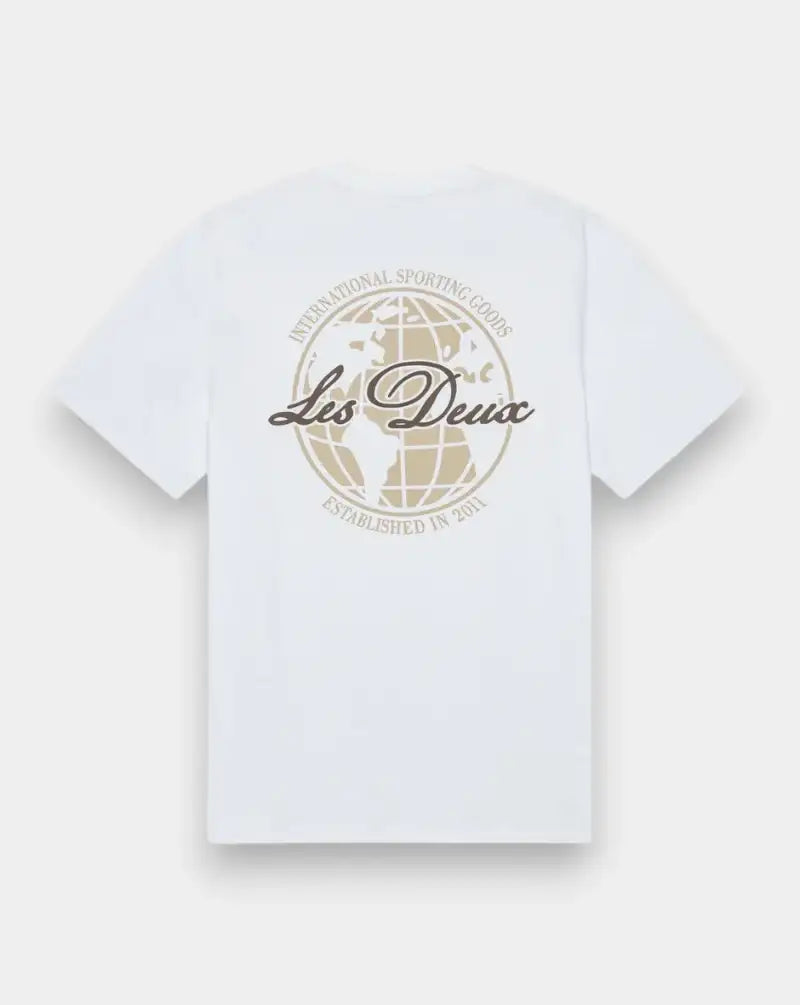 Camiseta Les Deux Ben Globe T-Shirt<BR/><BR/> 1001476 201 LES DEUX