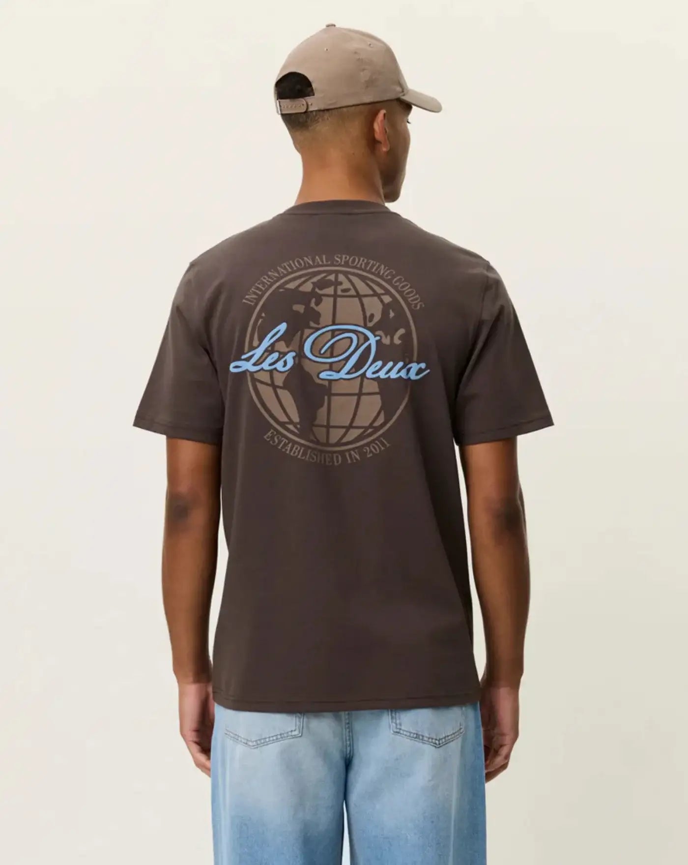 Camiseta Les Deux Ben Globe T-Shirt 1001476 962 LES DEUX