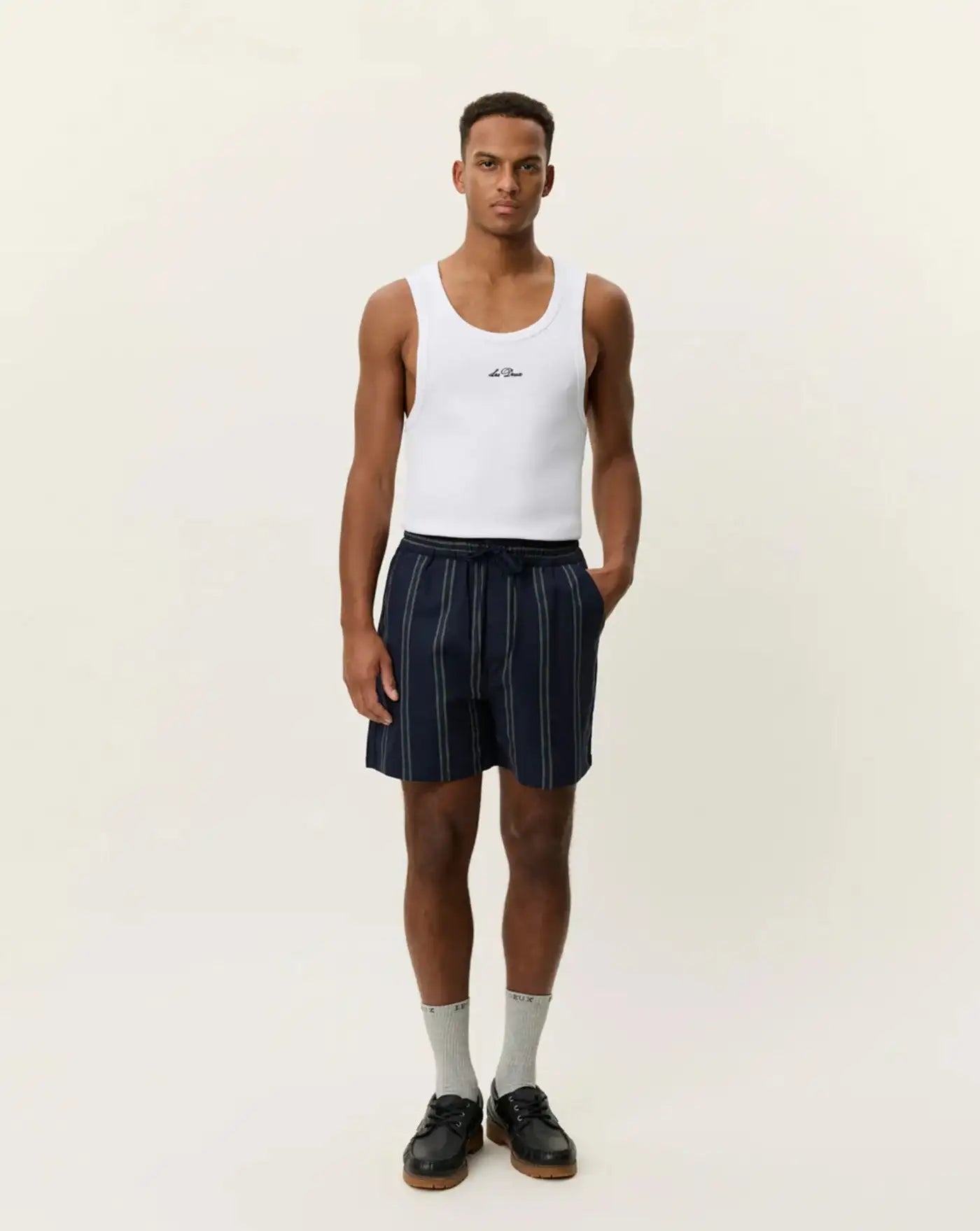 Bermudas Lawson Stripe Shorts 1001490 460DARK NAVY LES DEUX