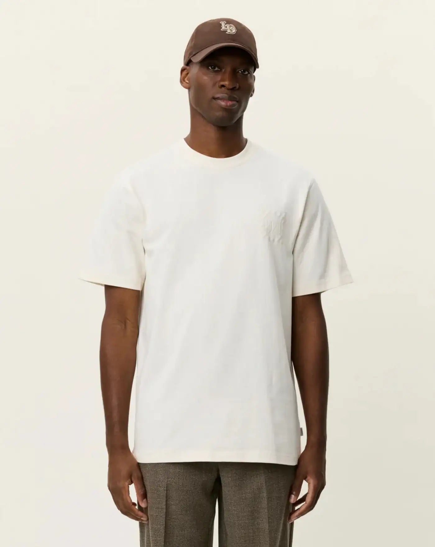 Camiseta Les Deux Ben Goods T-shirt 1001506 211EGGNOG WHITE LES DEUX