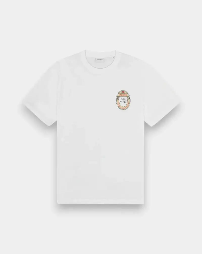 Camiseta Les Deux Brady Emblem 1001546 201WHITE LES DEUX