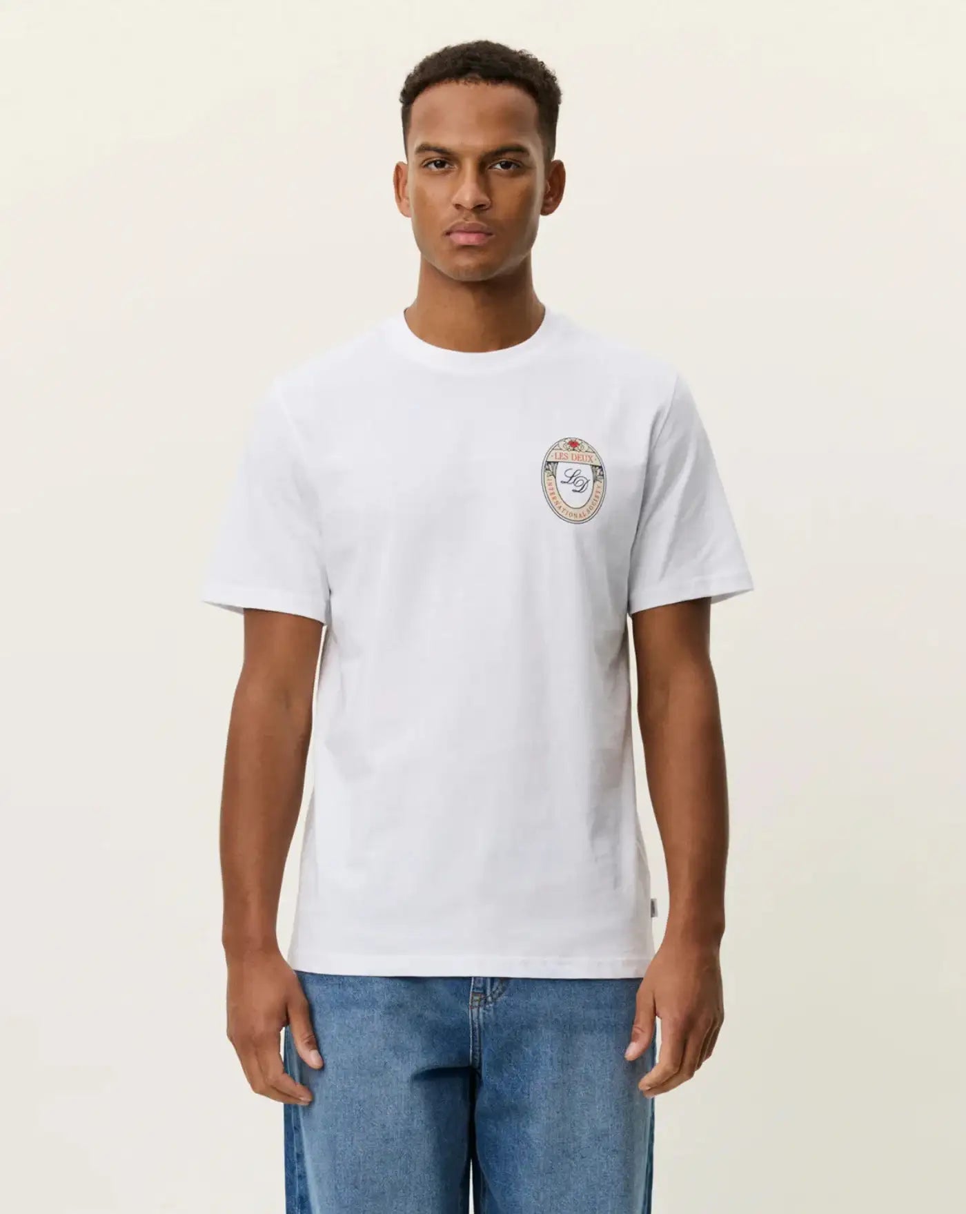 Camiseta Les Deux Brady Emblem 1001546 201WHITE LES DEUX