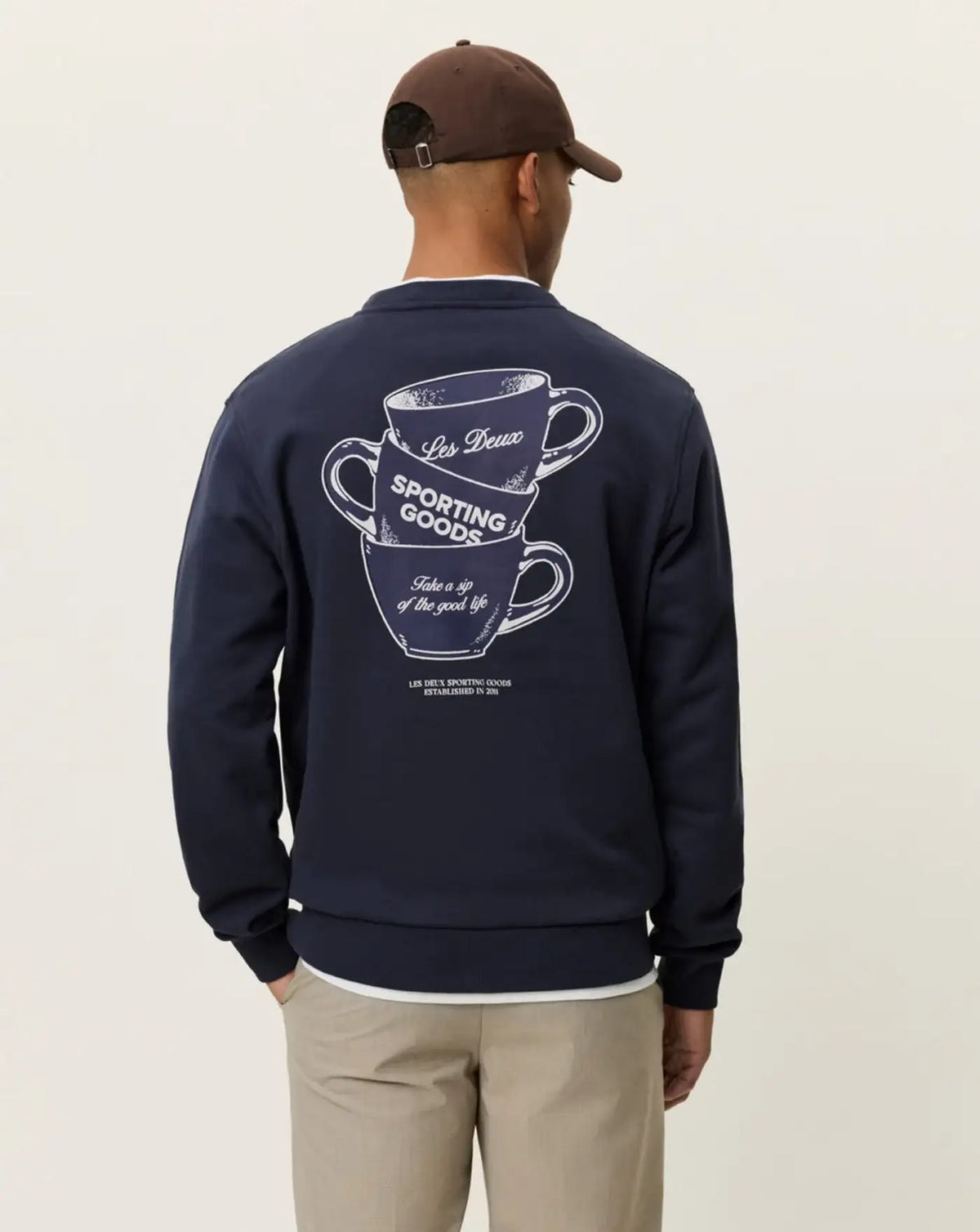 Sudadera Les Deux Ben artist sweatshirt 1001563 460DARK NAVY LES DEUX