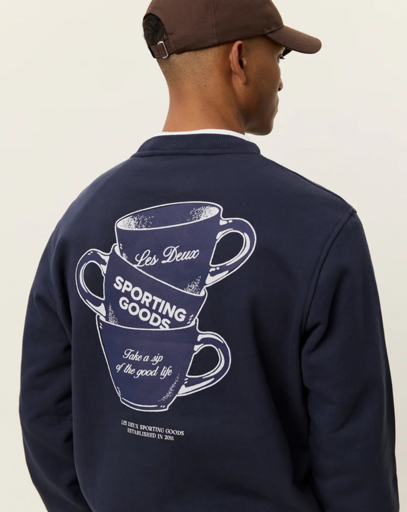 Sudadera Les Deux Ben artist sweatshirt 1001563 460DARK NAVY LES DEUX