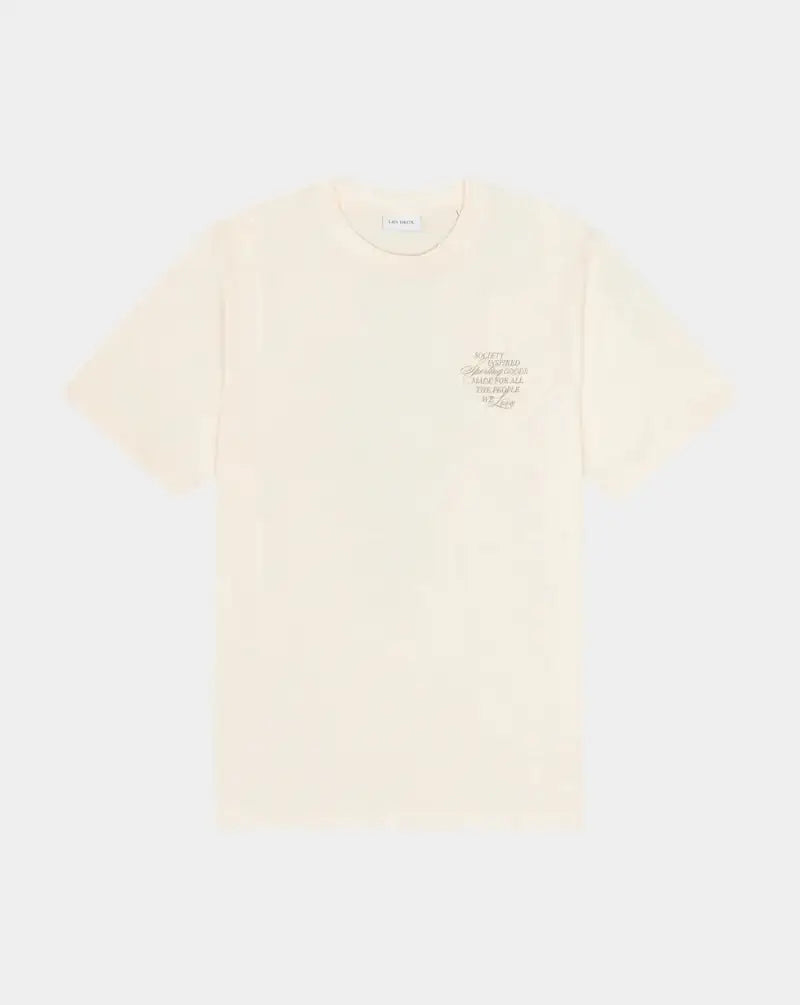 Camiseta Les Deux Ben Faience T-shirt 1001576 211EGGNOG WHITE LES DEUX