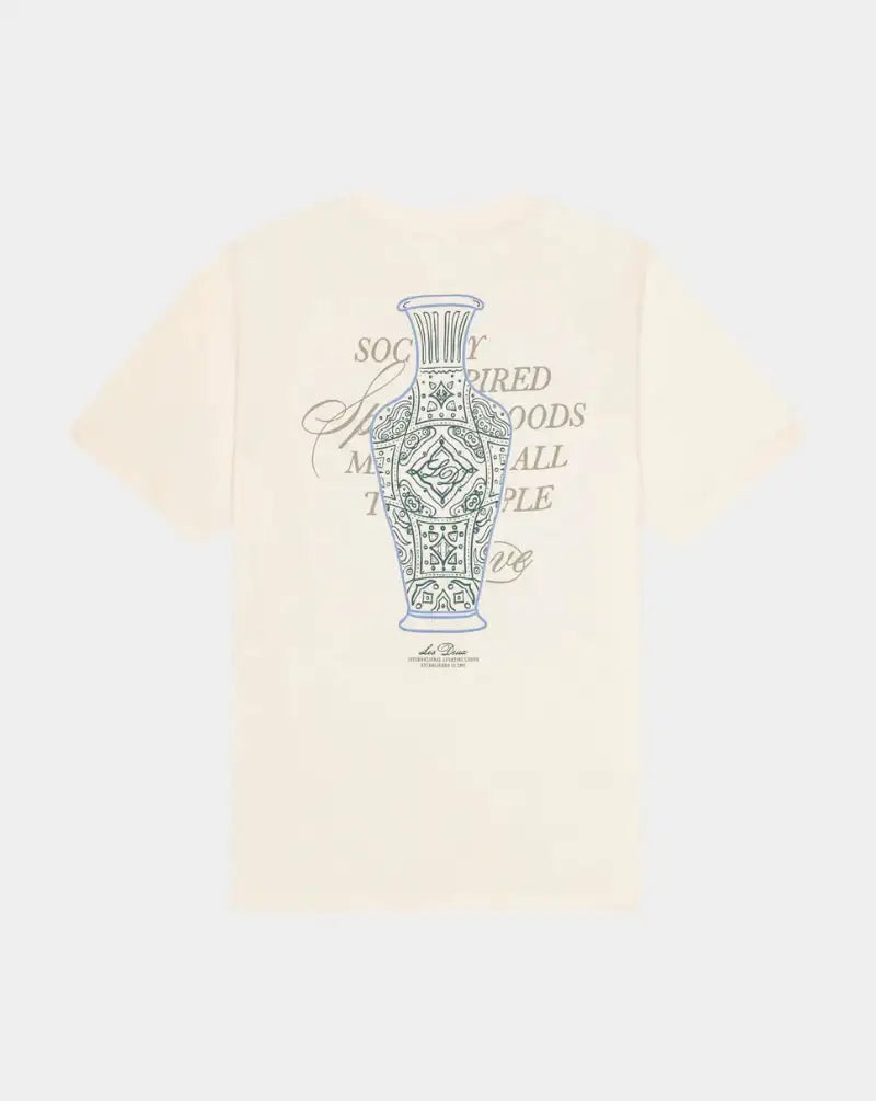 Camiseta Les Deux Ben Faience T-shirt 1001576 211EGGNOG WHITE LES DEUX