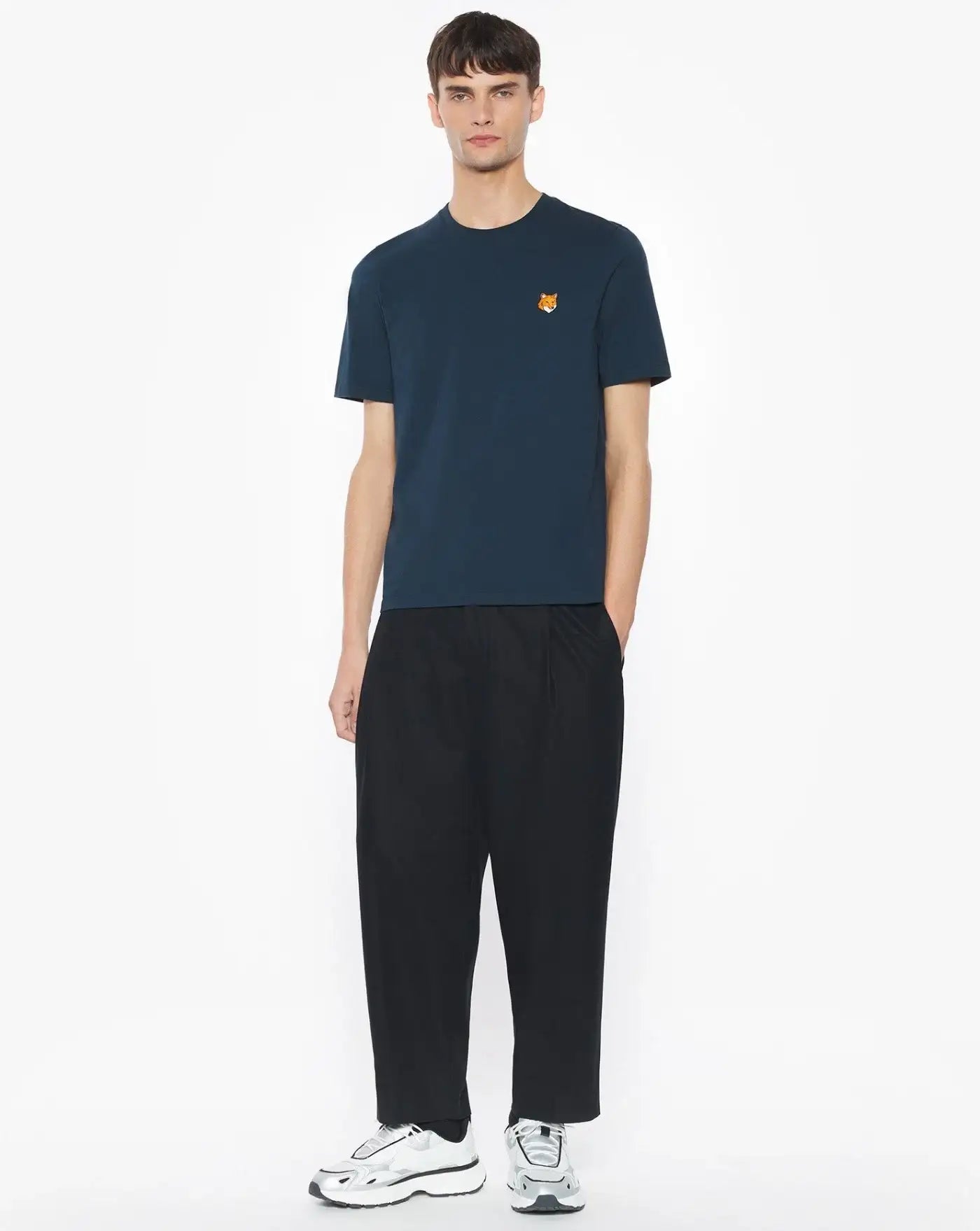 Camiseta Maison Kitsune Fox Head PM00107KJ7026 0413 MAISON KITSUNE