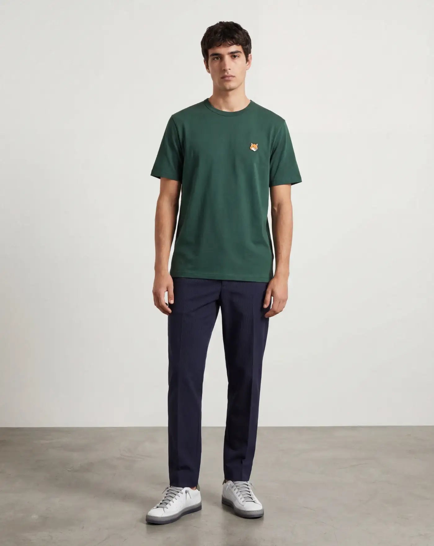 Camiseta Maison Kitsune Fox Head PM00107KJ7026 P399 MAISON KITSUNE