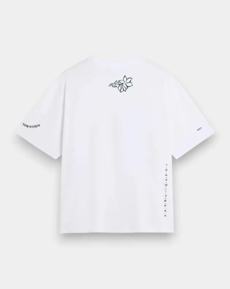 Camiseta Maison Kitsune Art Nouveau Stamps QM00107KJ0119 P100 MAISON KITSUNE