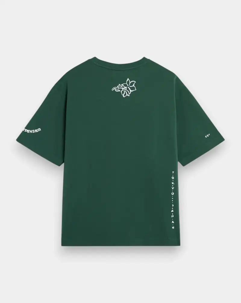 Camiseta Maison Kitsune Art Nouveau Stamps QM00107KJ0119 P399 MAISON KITSUNE