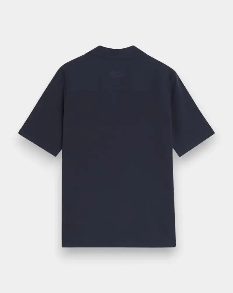 Camisa Maison Kitsune Seersucker Resort QM00407WC5082 0413 MAISON KITSUNE