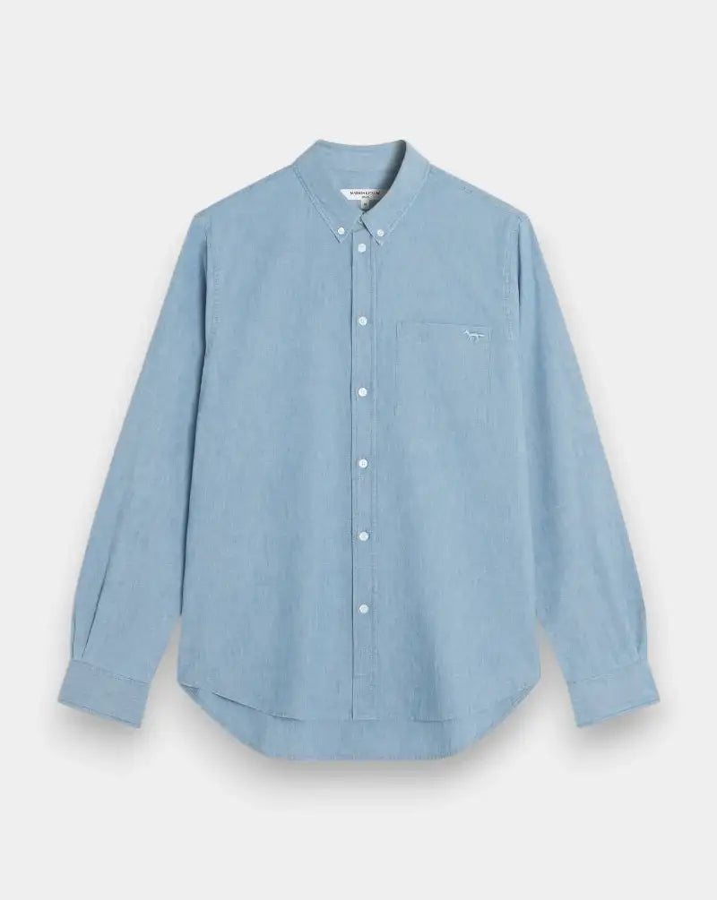 Camisa Maison Kitsune Rrofile Fox QM00412WC5006 0434 MAISON KITSUNE