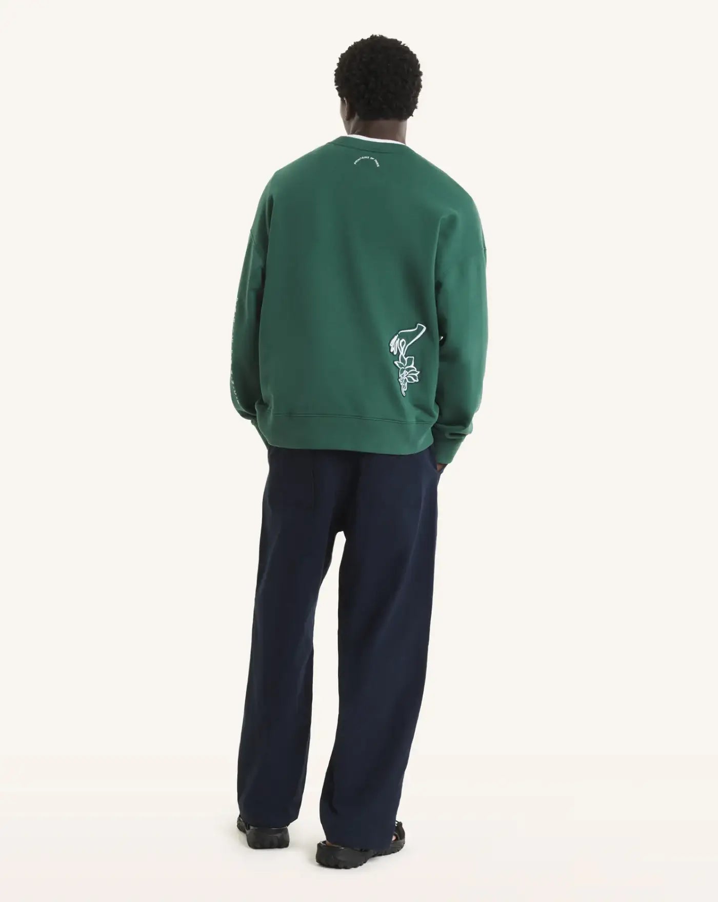 Pantalon Maison Kitsune Workwear Pants QM01109WW9102 0413 MAISON KITSUNE