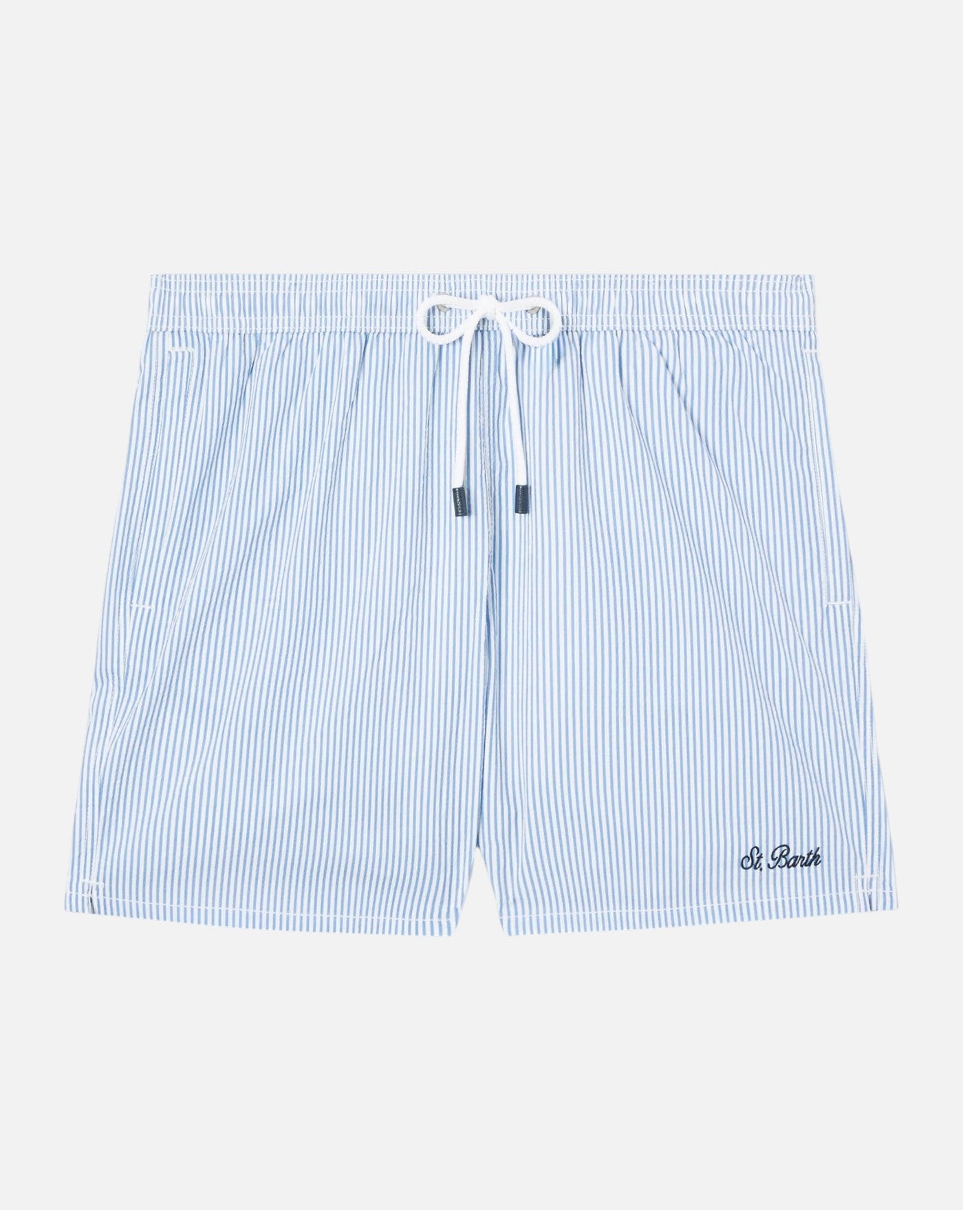 Bañador Mc2 Saint Barth Patmos Seersucker Stripes PATM001 01706L 31 L EMB MC2 SAINT BARTH