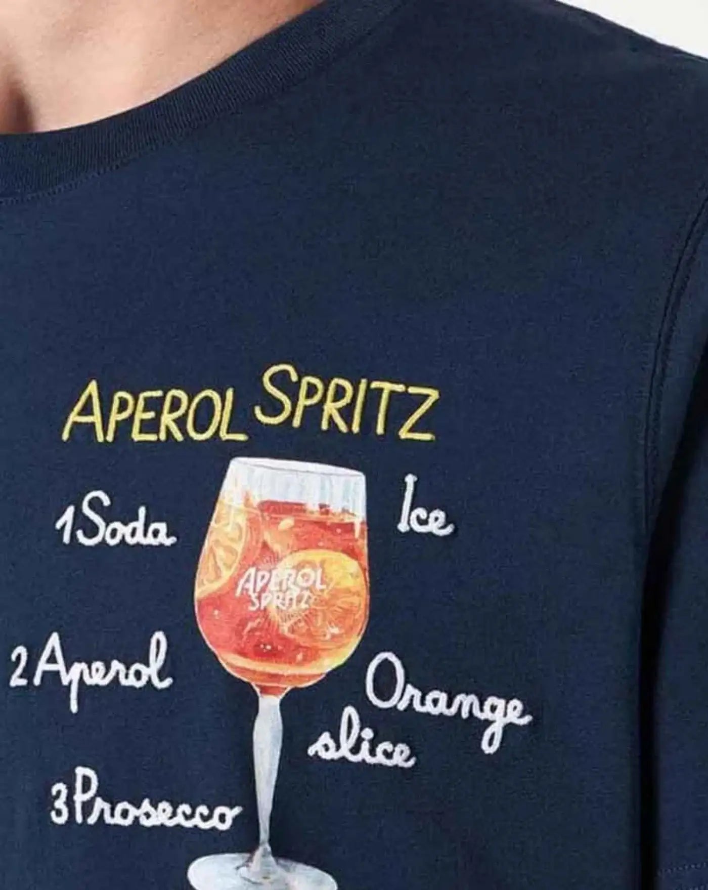Camiseta Mc2 Saint Barth Spritz Portofino POT0001 04382L 61 EMB MC2 SAINT BARTH