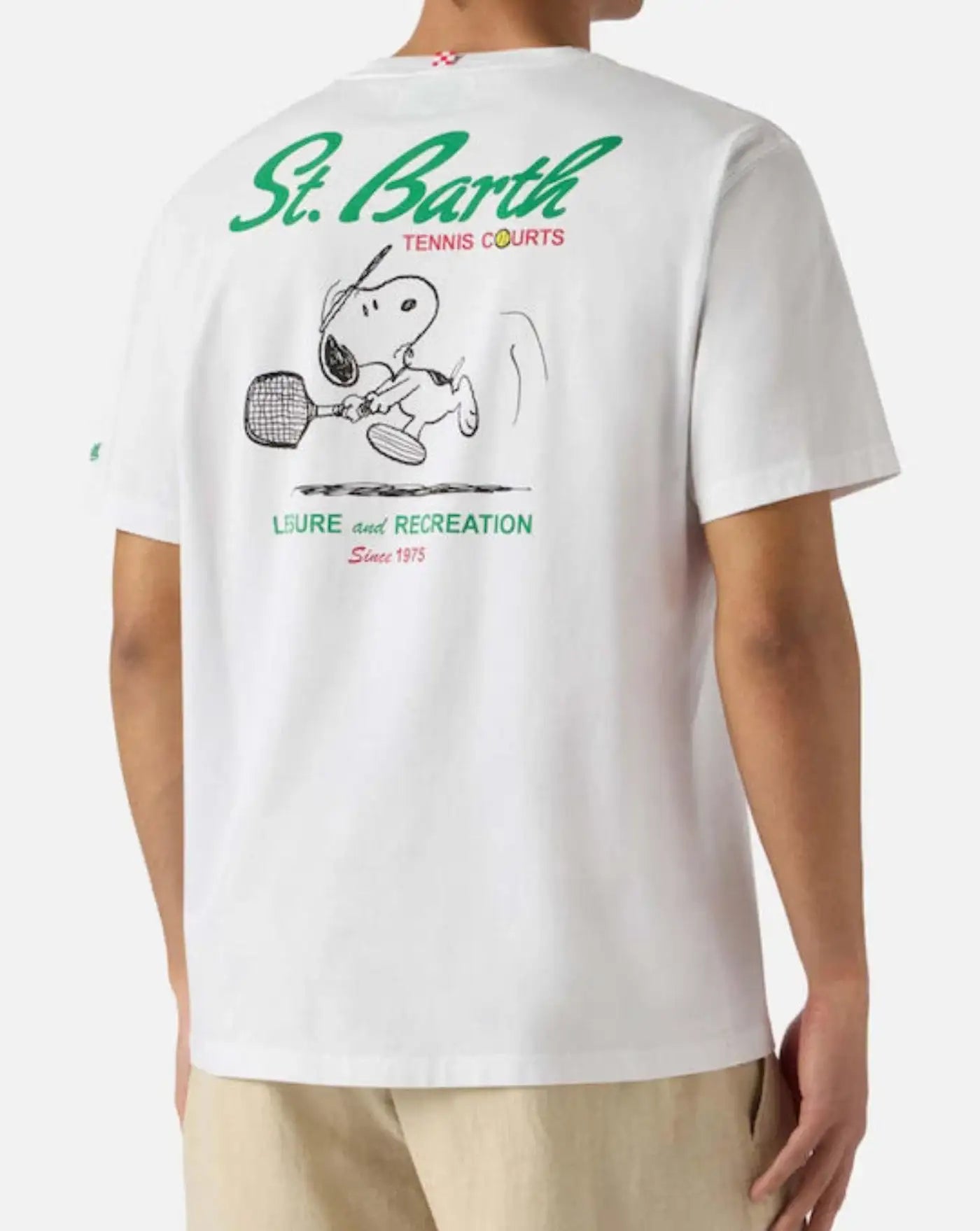 Camiseta Mc2 Sant Barth Snoopy Tennis Court Portland PRL0002 02653L 01N MC2 SAINT BARTH