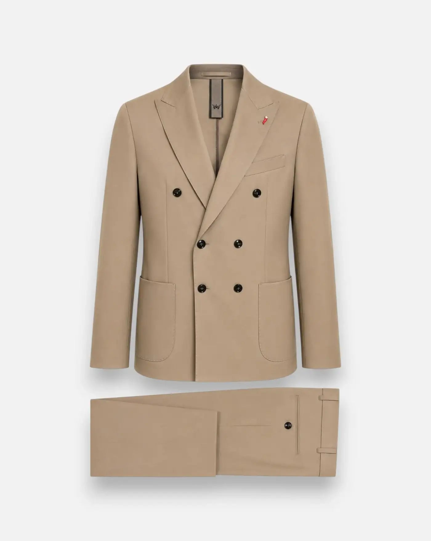 Traje Mulsih Cruzado DANTE ABS707 CAMELLO MULISH