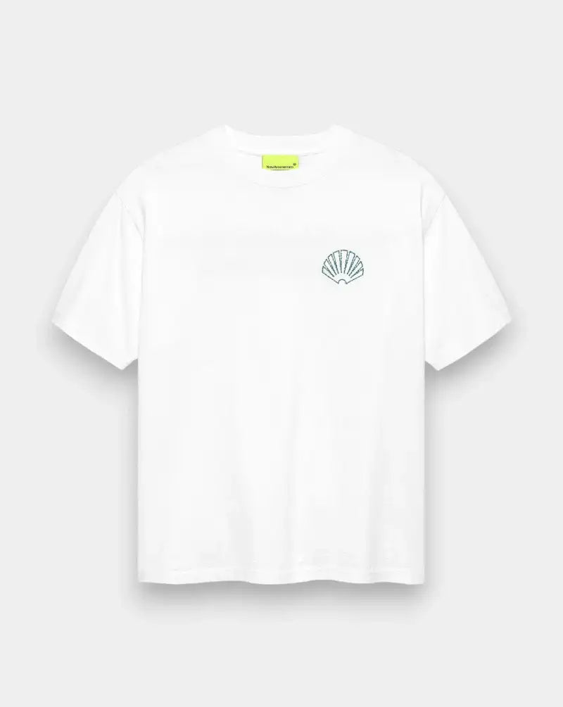 Camiseta New Amsterdam Logo Tee 2601063001 WHITE/SEA GREEN NEW AMSTERDAM