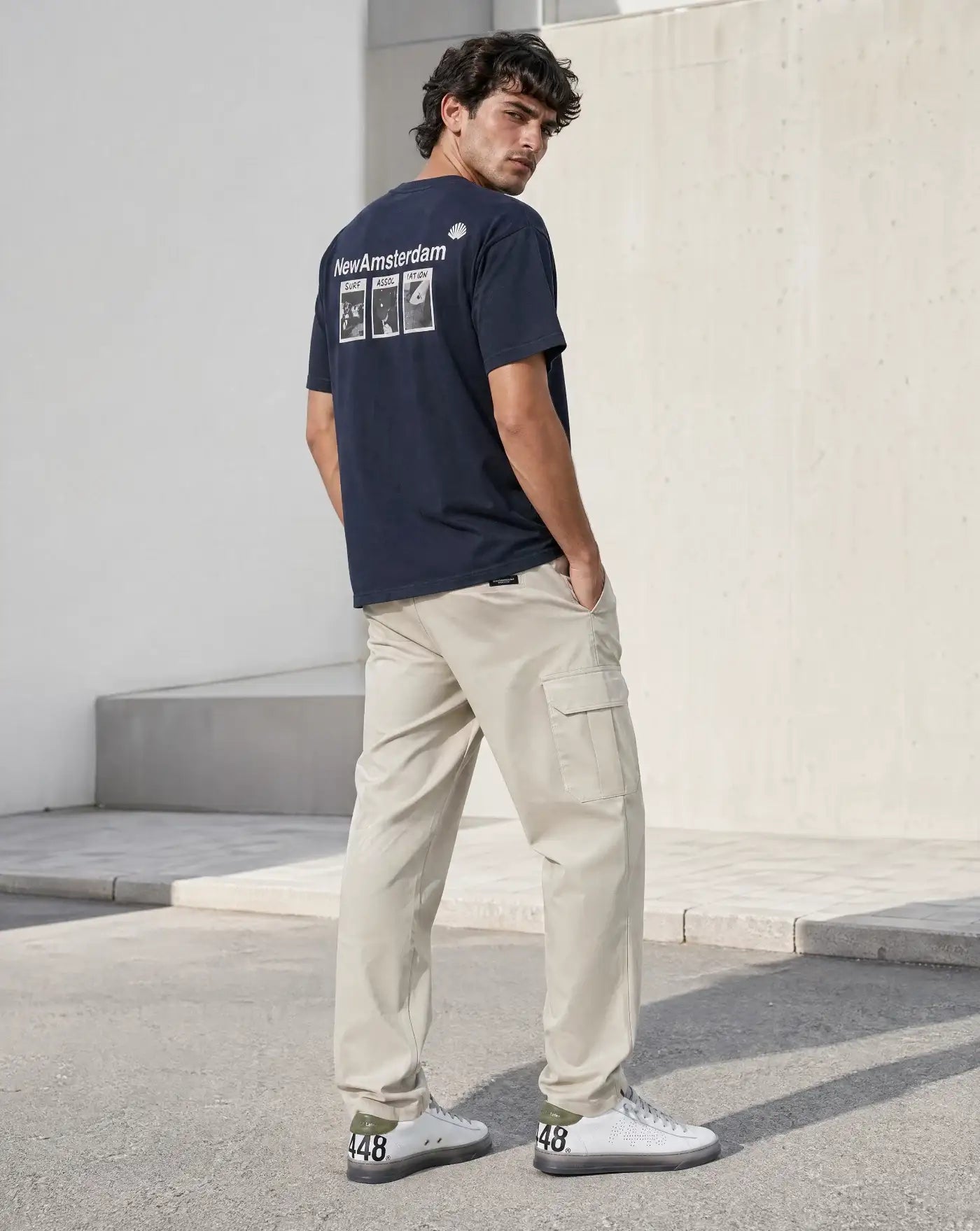 Camiseta New Amsterdam Photo 2601072002 NAVY NEW AMSTERDAM