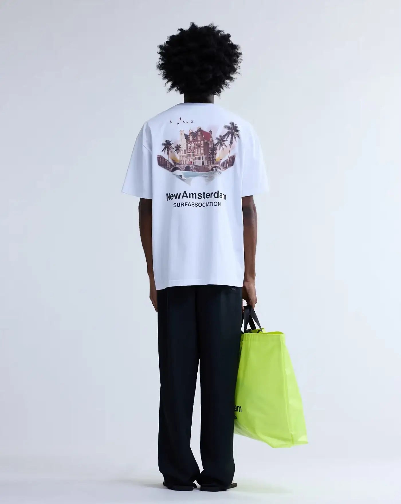 Camiseta New Amsterdam Tropical Tee 2601074001 WHITE NEW AMSTERDAM