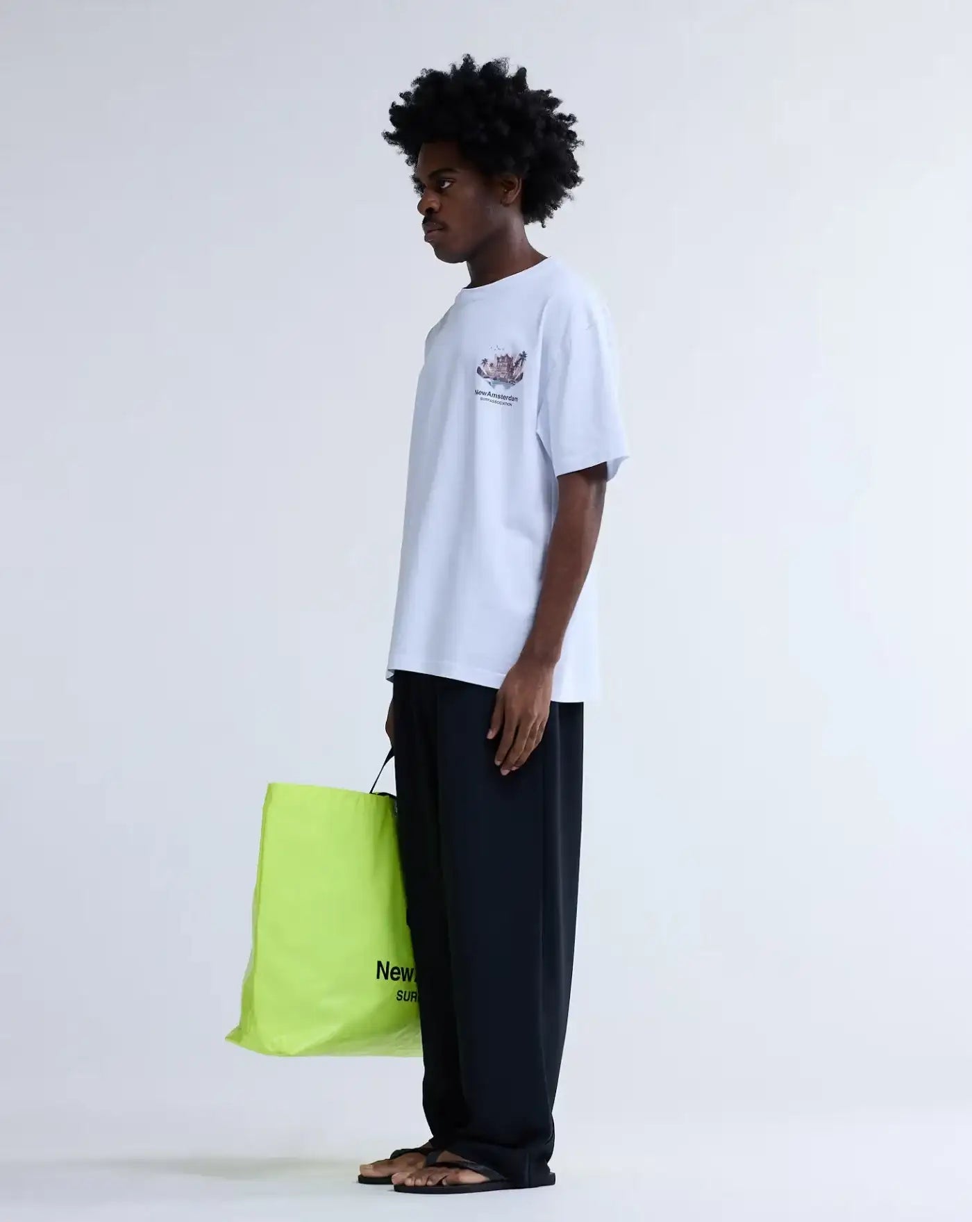 Camiseta New Amsterdam Tropical Tee 2601074001 WHITE NEW AMSTERDAM