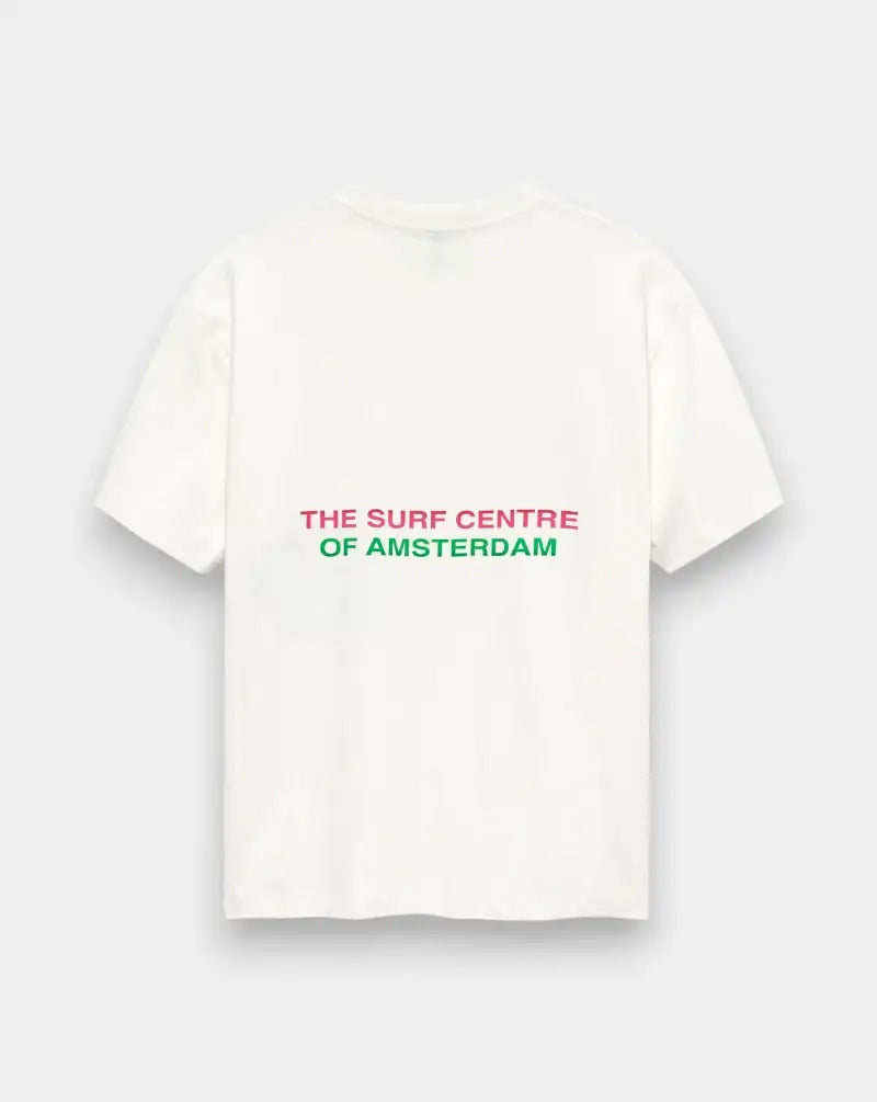 Camiseta New Amsterdam Surf Centre 2601077002 WASHED WHITE NEW AMSTERDAM