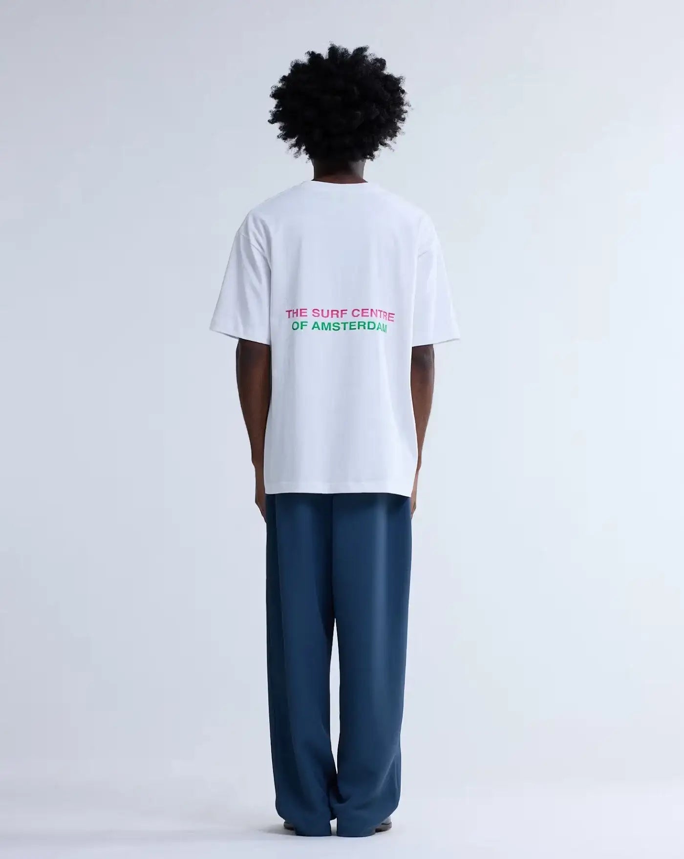 Camiseta New Amsterdam Surf Centre 2601077002 WASHED WHITE NEW AMSTERDAM