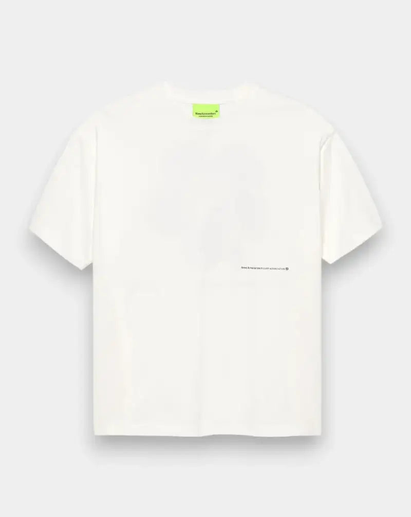 Camiseta New Amsterdam Hibiscus Tee 2601078001 WASHED WHITE NEW AMSTERDAM