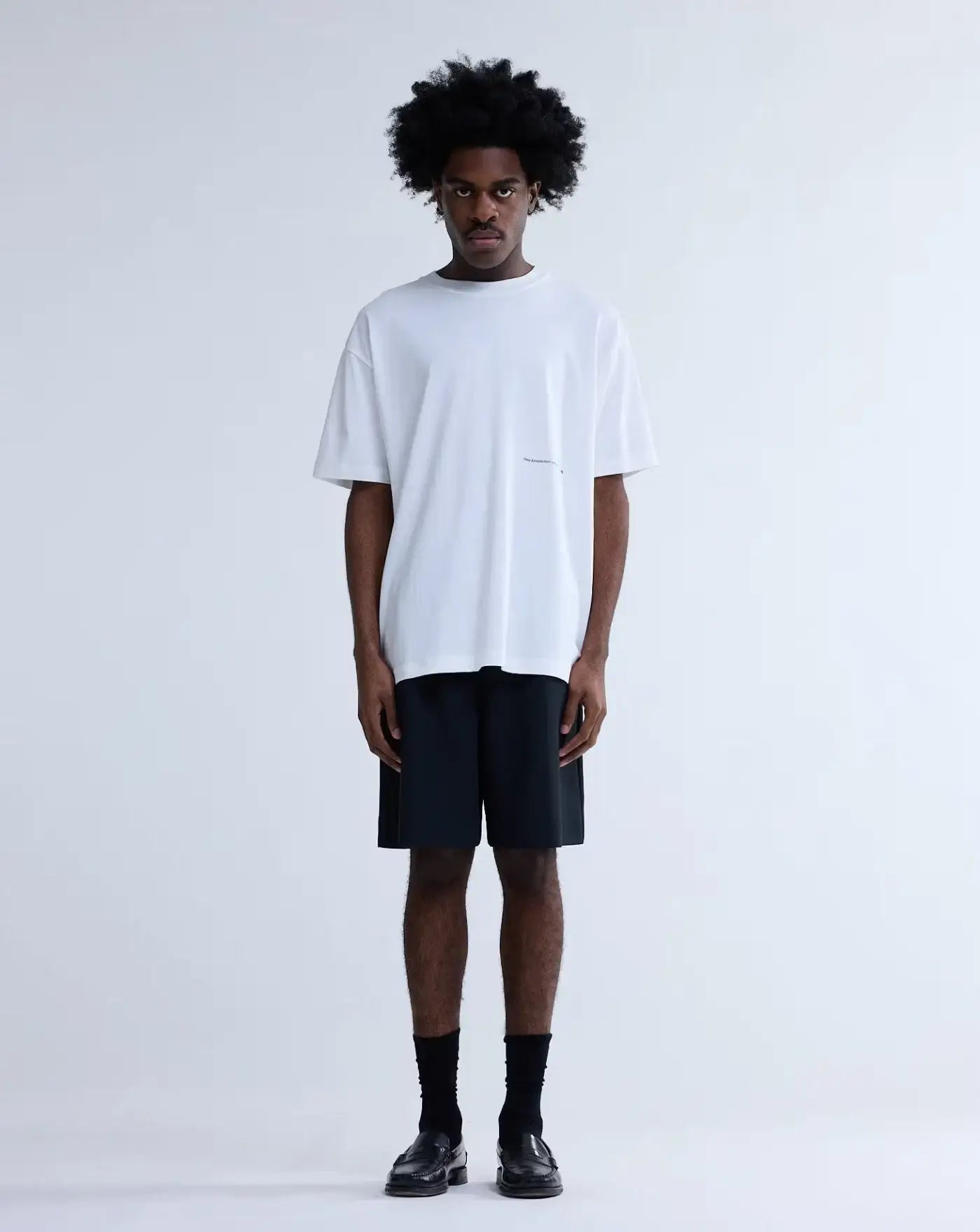 Camiseta New Amsterdam Hibiscus Tee 2601078001 WASHED WHITE NEW AMSTERDAM