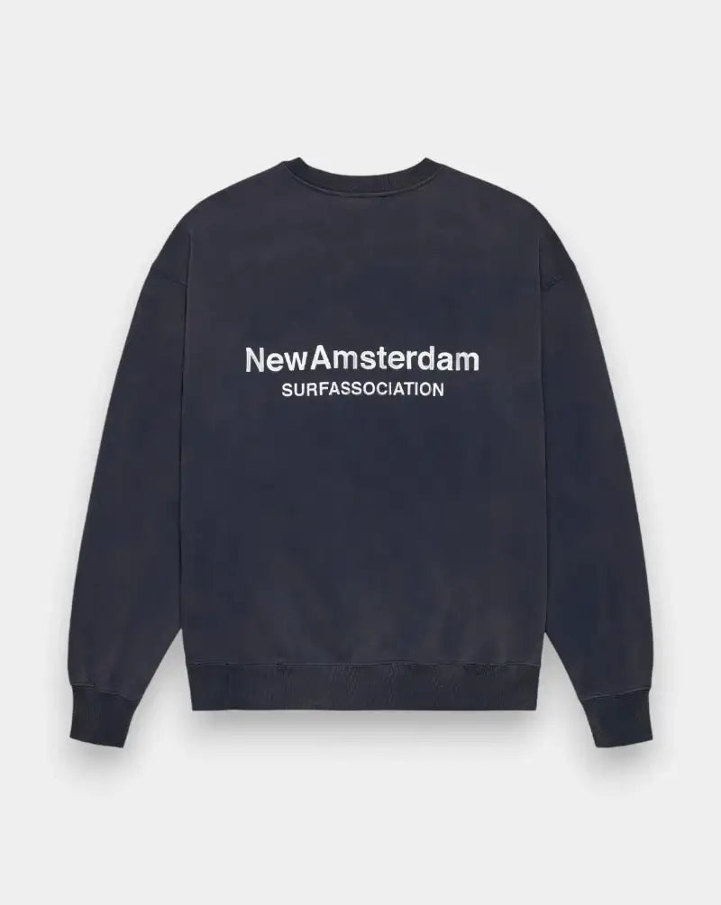 Sudadera New Amsterdam Logo Crew ecj 2601116001 NAVY NEW AMSTERDAM