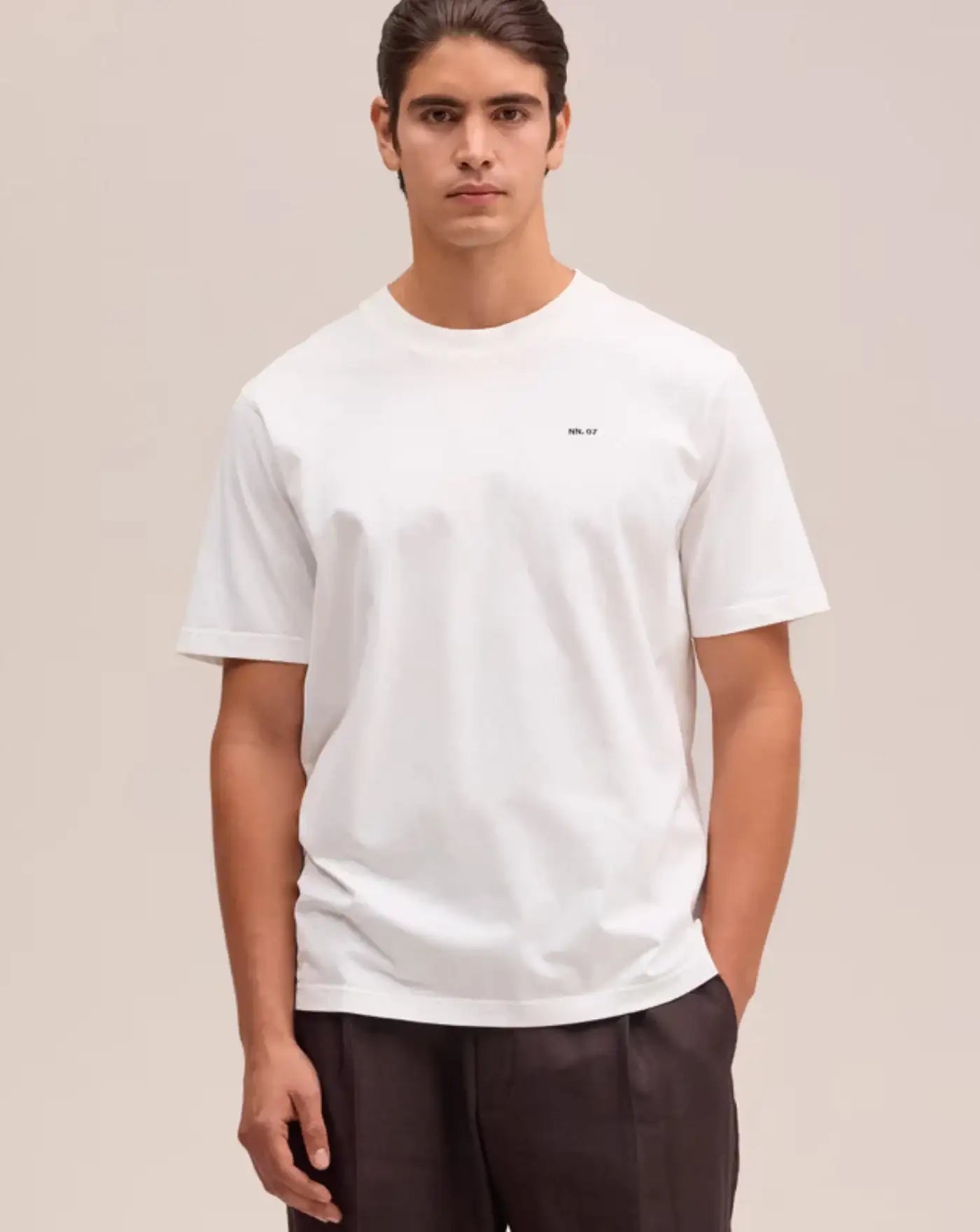 Camiseta NN.07 Adan 2363209248ADAM 001 WHITE NN. 07