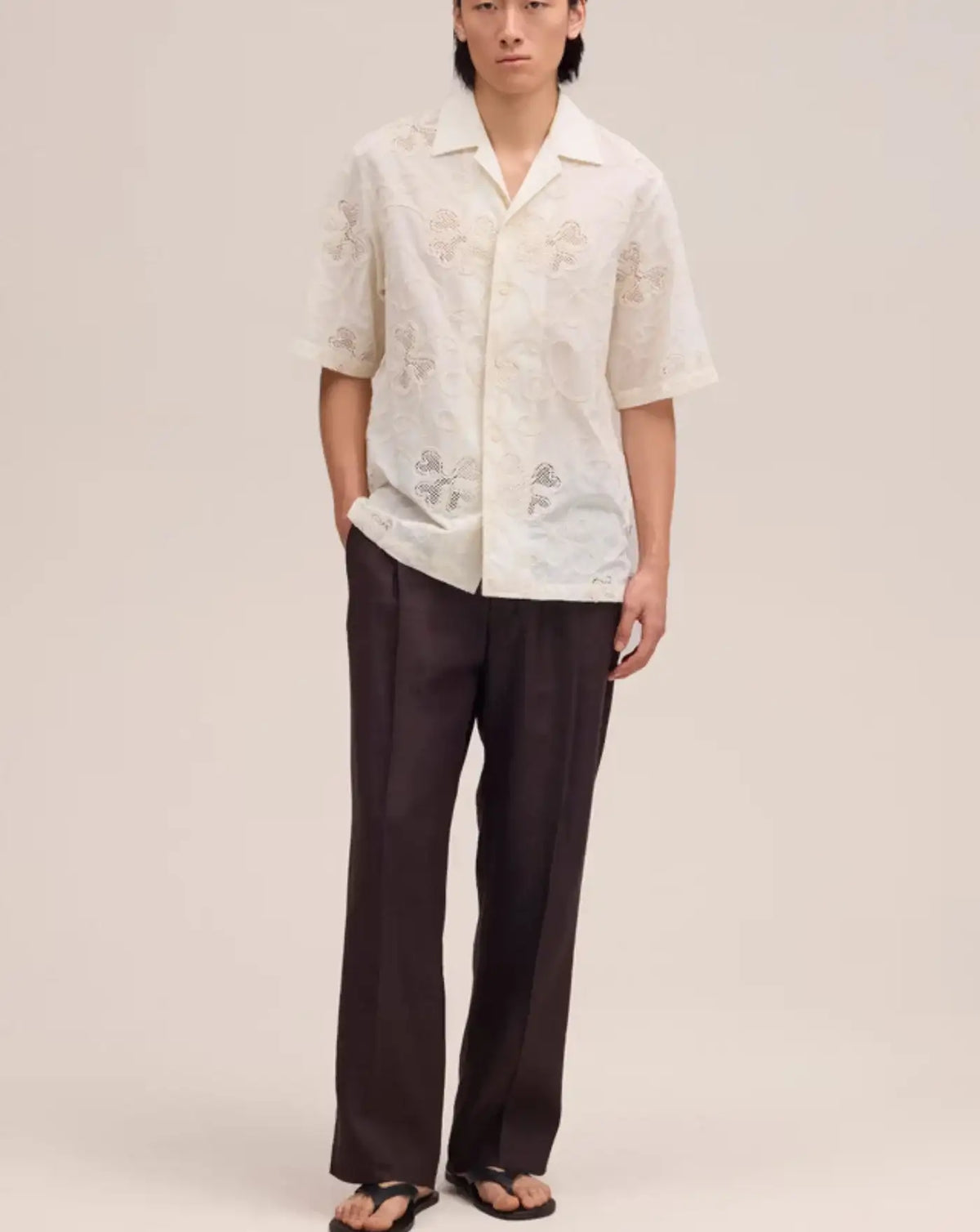 Camisa NN.07 Ben 2610000063 016 IVORY NN. 07