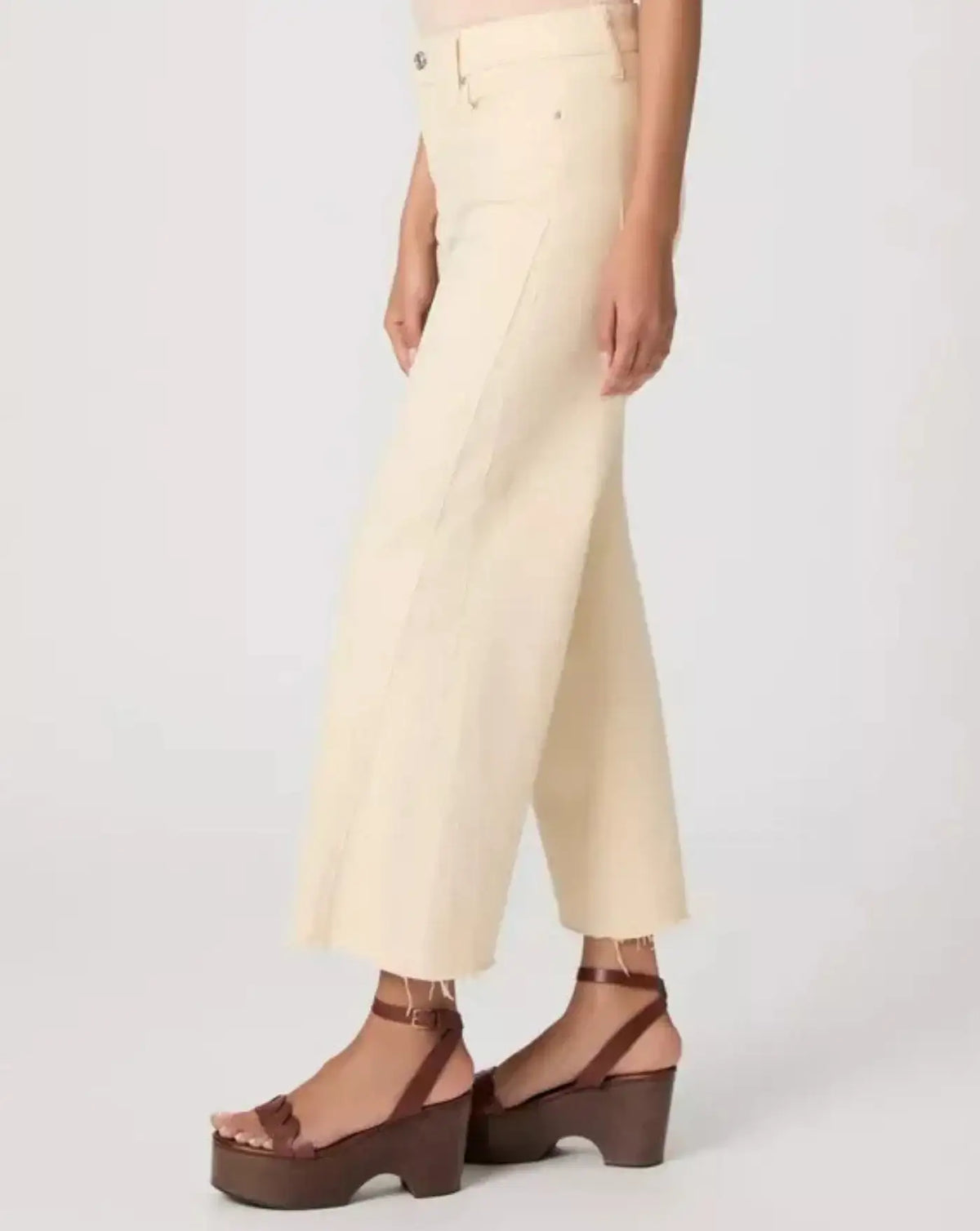 Pantalones Paige Anessa Wide Leg Twisted 1L08208-C980 WC980 BUTTER PAIGE