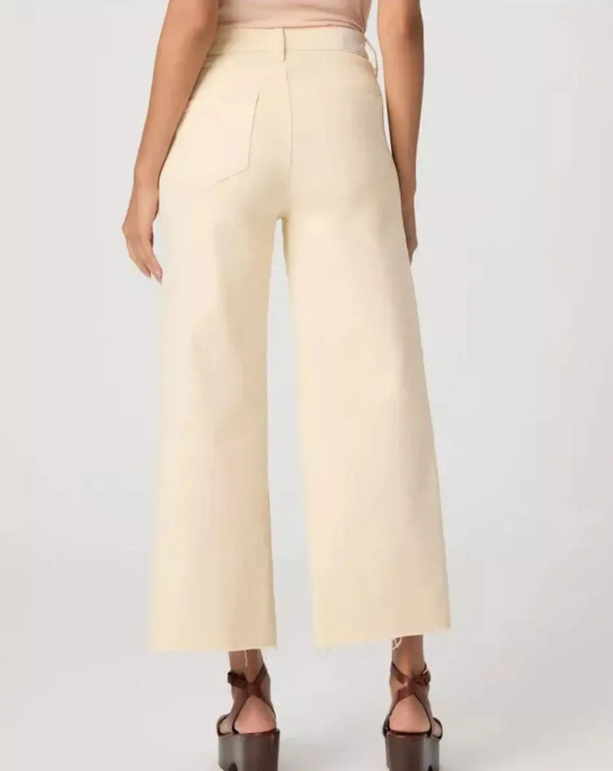 Pantalones Paige Anessa Wide Leg Twisted 1L08208-C980 WC980 BUTTER PAIGE