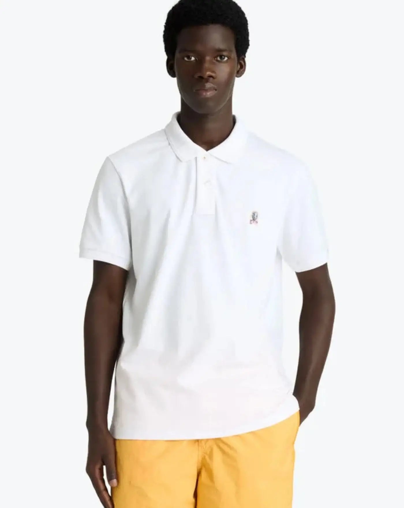 Polo Parajumpers Wellignton 26SMPMPOEK01 WHITE PARAJUMPERS