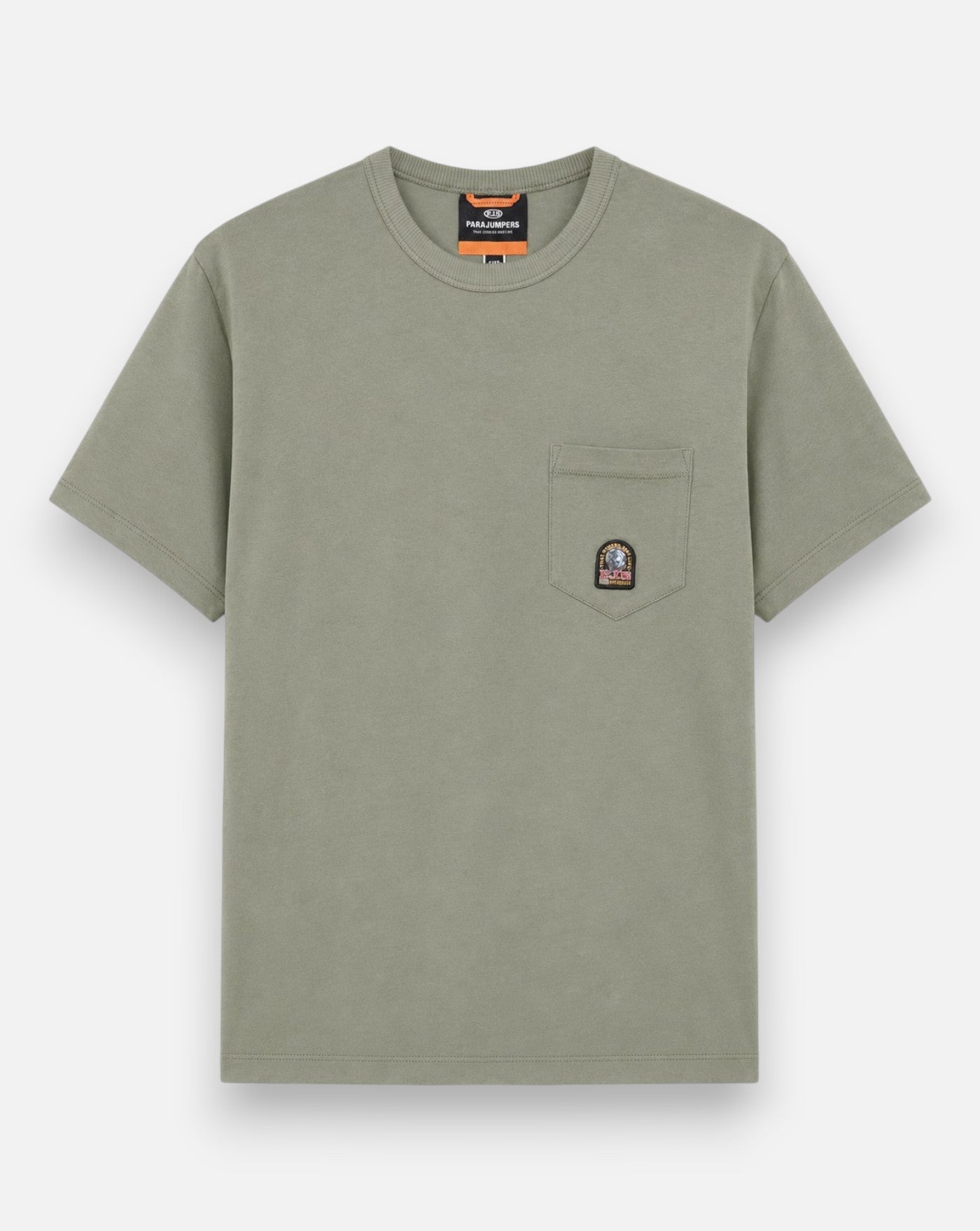 Camiseta Parajumpers Neel tee 26SMPMTSRJ01 LICHEN KHAKI PARAJUMPERS
