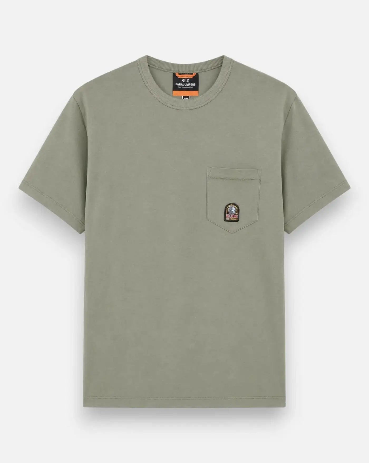 Camiseta Parajumpers Neel tee 26SMPMTSRJ01 LICHEN KHAKI PARAJUMPERS