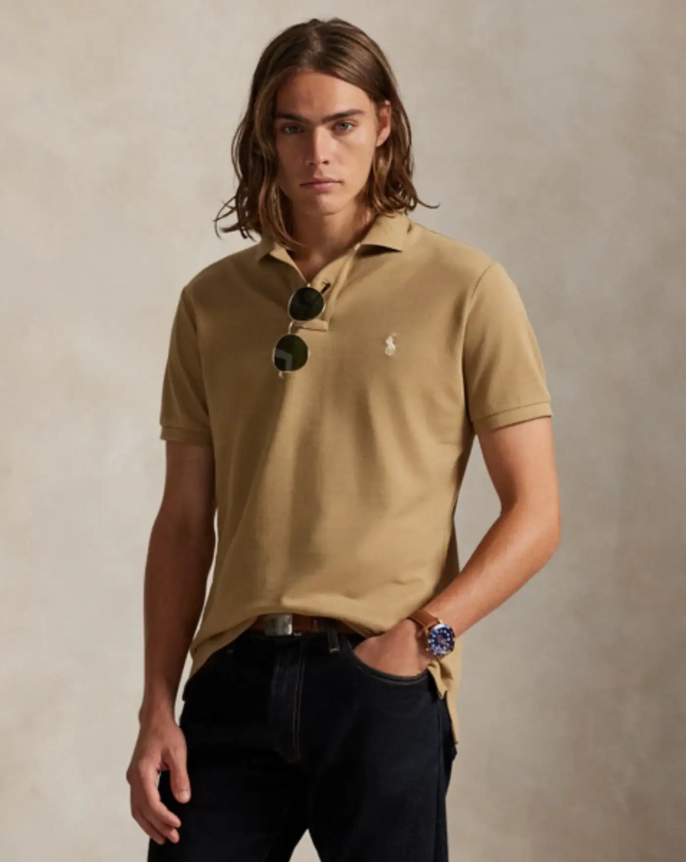 Polo Polo Ralph Lauren Basic 710680784332 CAFE TAN/C8176 POLO RALPH LAUREN