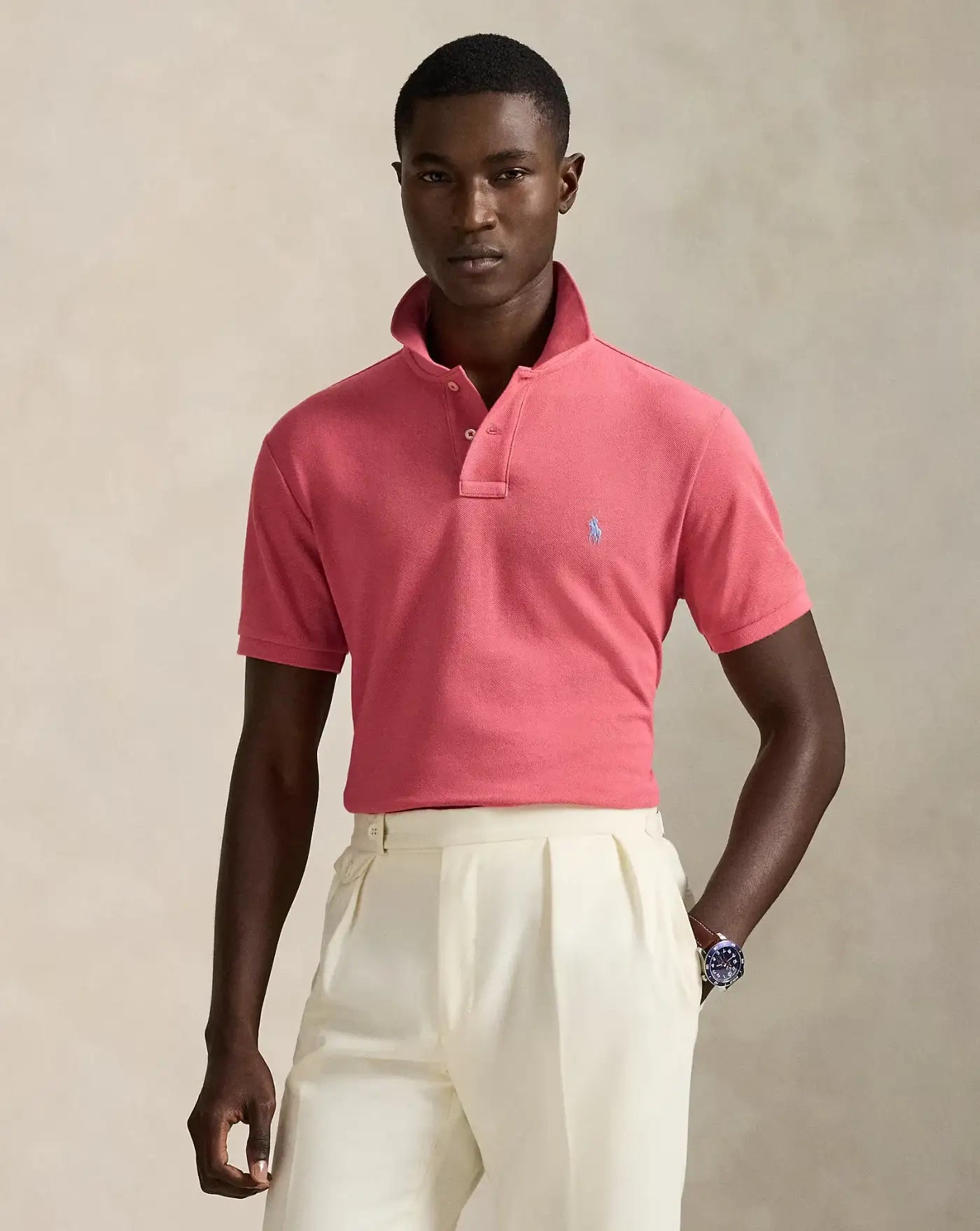 Polo Polo Ralph Lauren Basiic 710680784462 RED SKY/C7215 POLO RALPH LAUREN