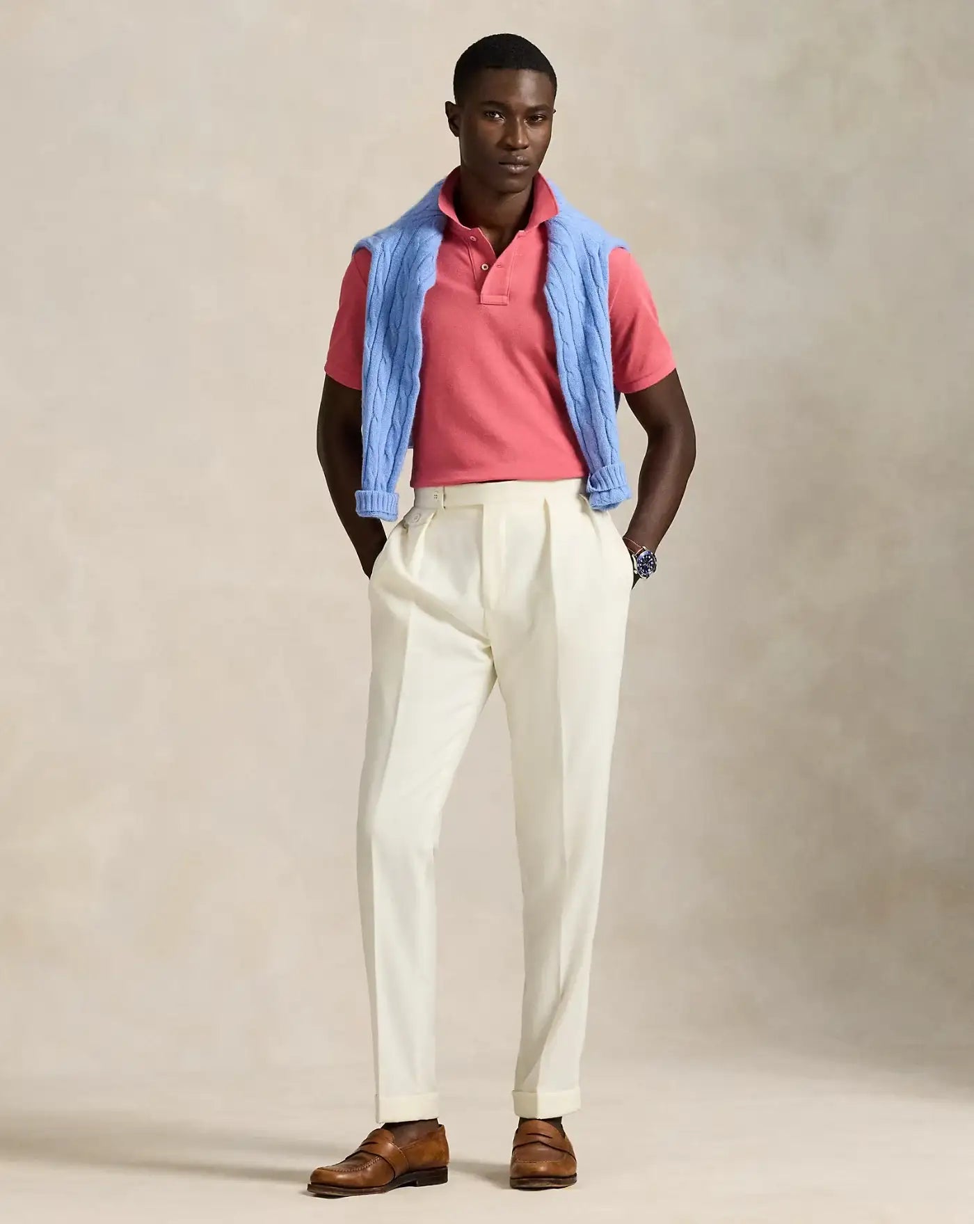 Polo Polo Ralph Lauren Basiic 710680784462 RED SKY/C7215 POLO RALPH LAUREN