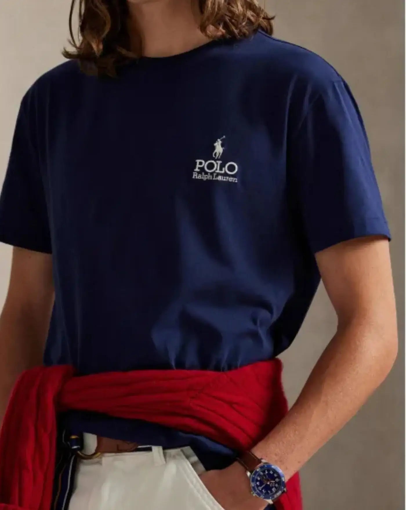 Camiseta Polo Ralph Lauren Logo 710981136009 NEWPORT NAVY POLO RALPH LAUREN