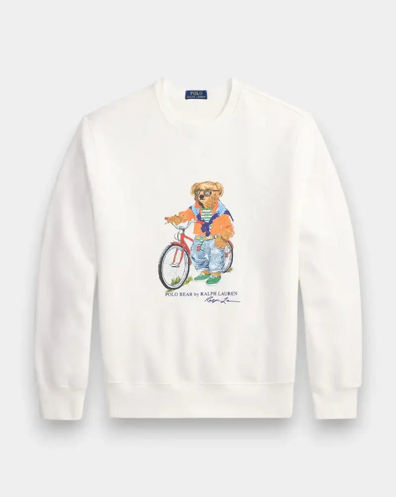 Sudadera Polo Ralph Lauren Bear 710B14616001 WHITE- SUMMER BEAR POLO RALPH LAUREN