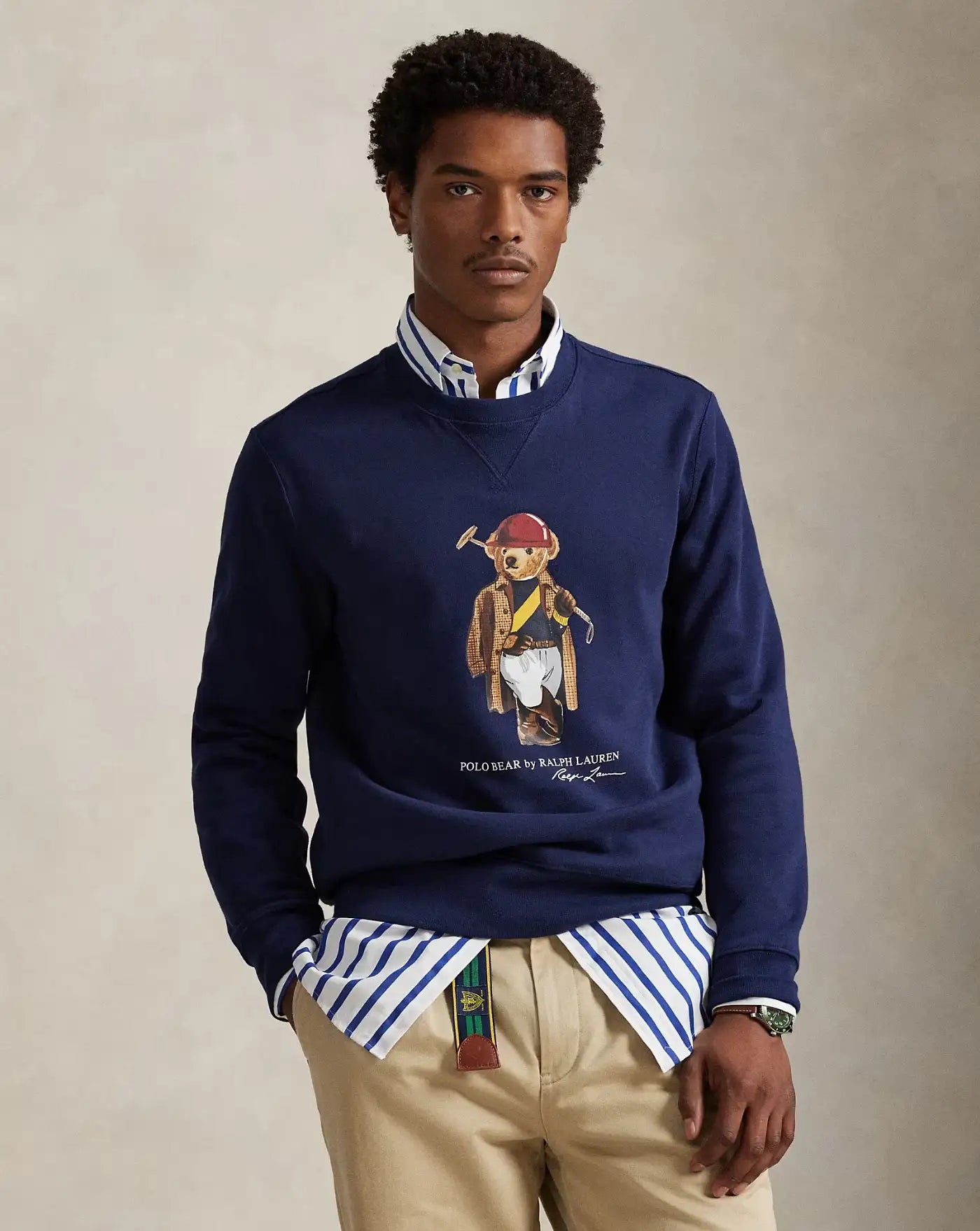 Sudadera Polo Ralph Lauren Bear 710B14625001 NEWPORT NAVY-SOCIETY BEAR POLO RALPH LAUREN