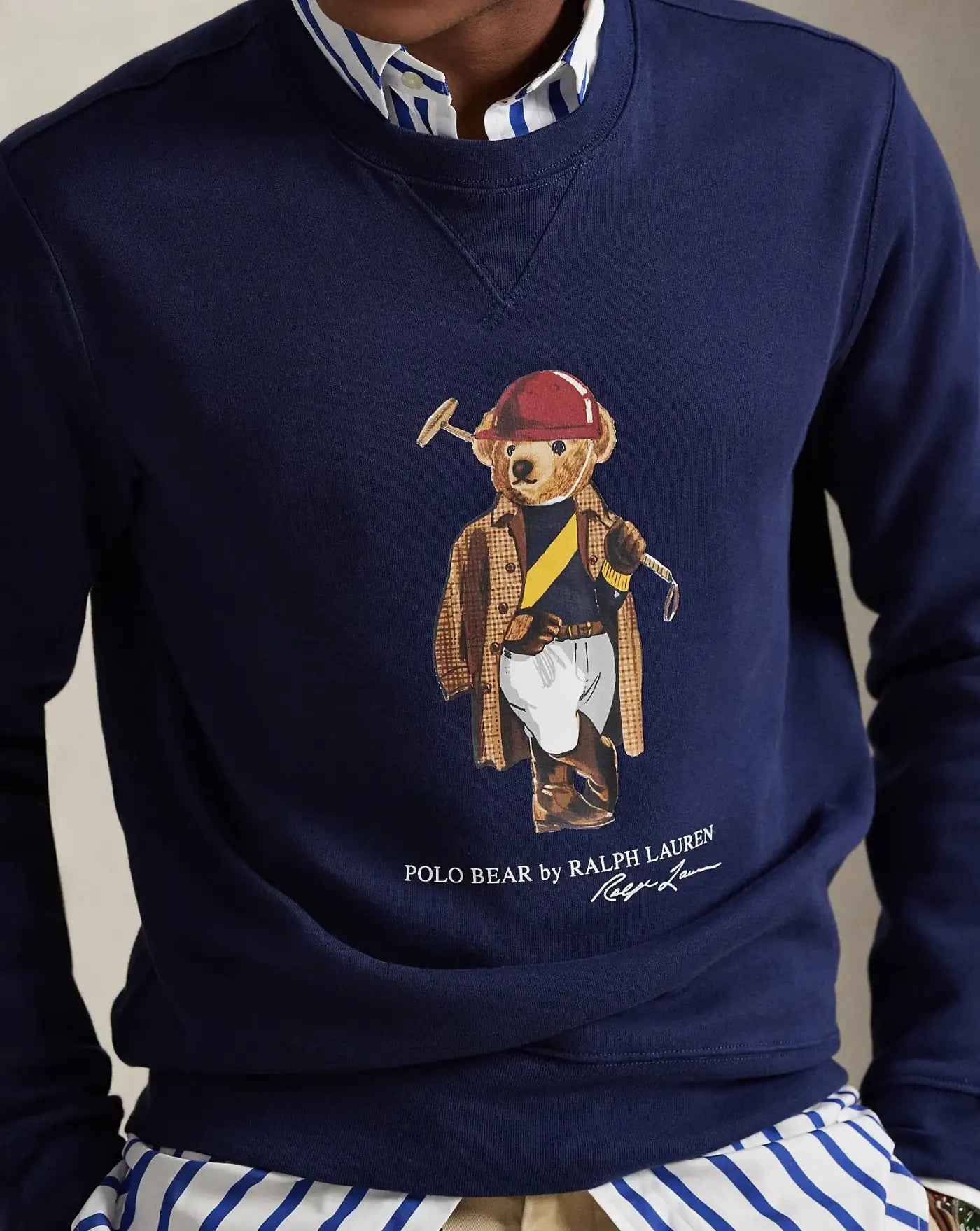 Sudadera Polo Ralph Lauren Bear 710B14625001 NEWPORT NAVY-SOCIETY BEAR POLO RALPH LAUREN