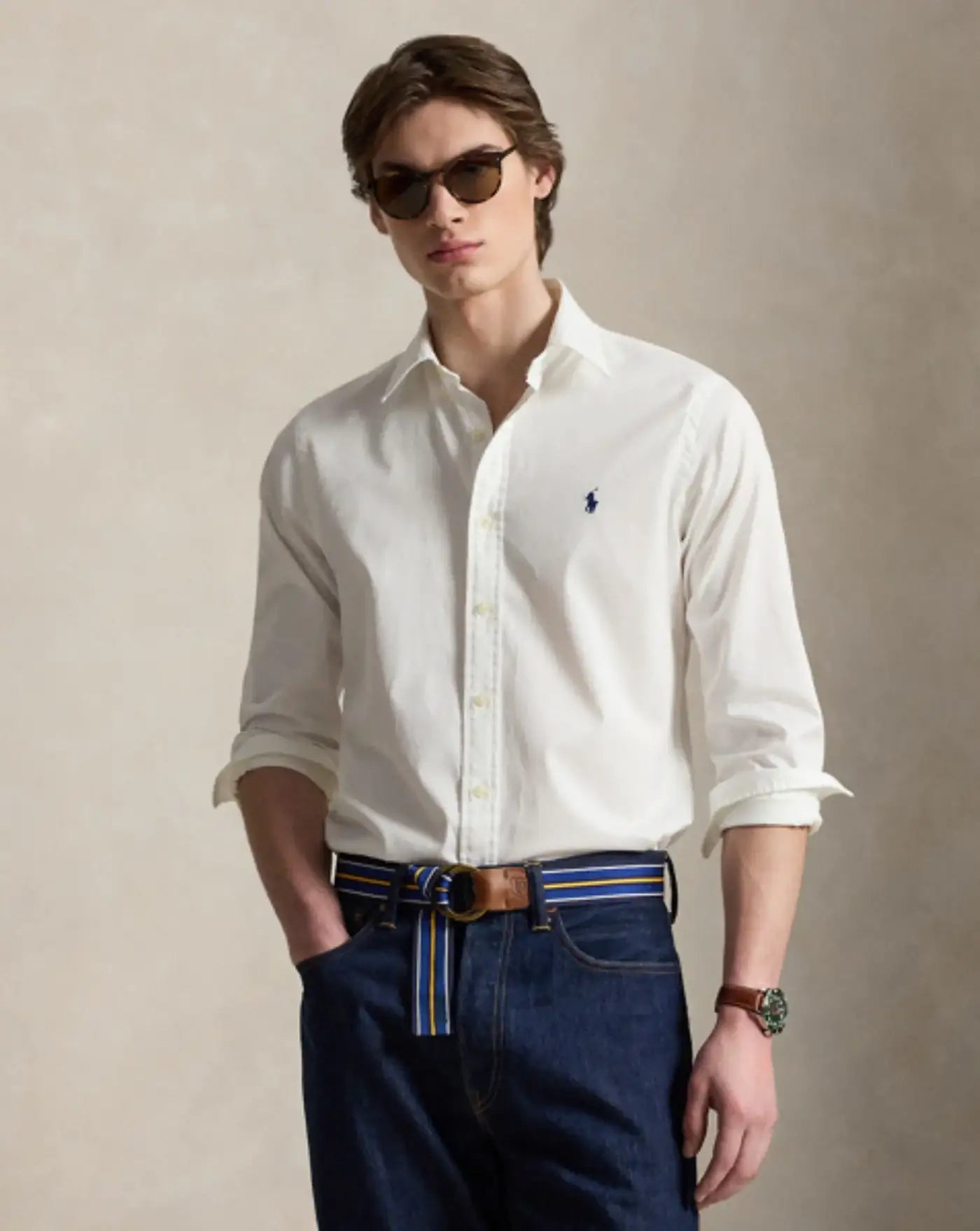 Camisa Polo Ralph Lauren Basic 710B20512003 WHITE POLO RALPH LAUREN